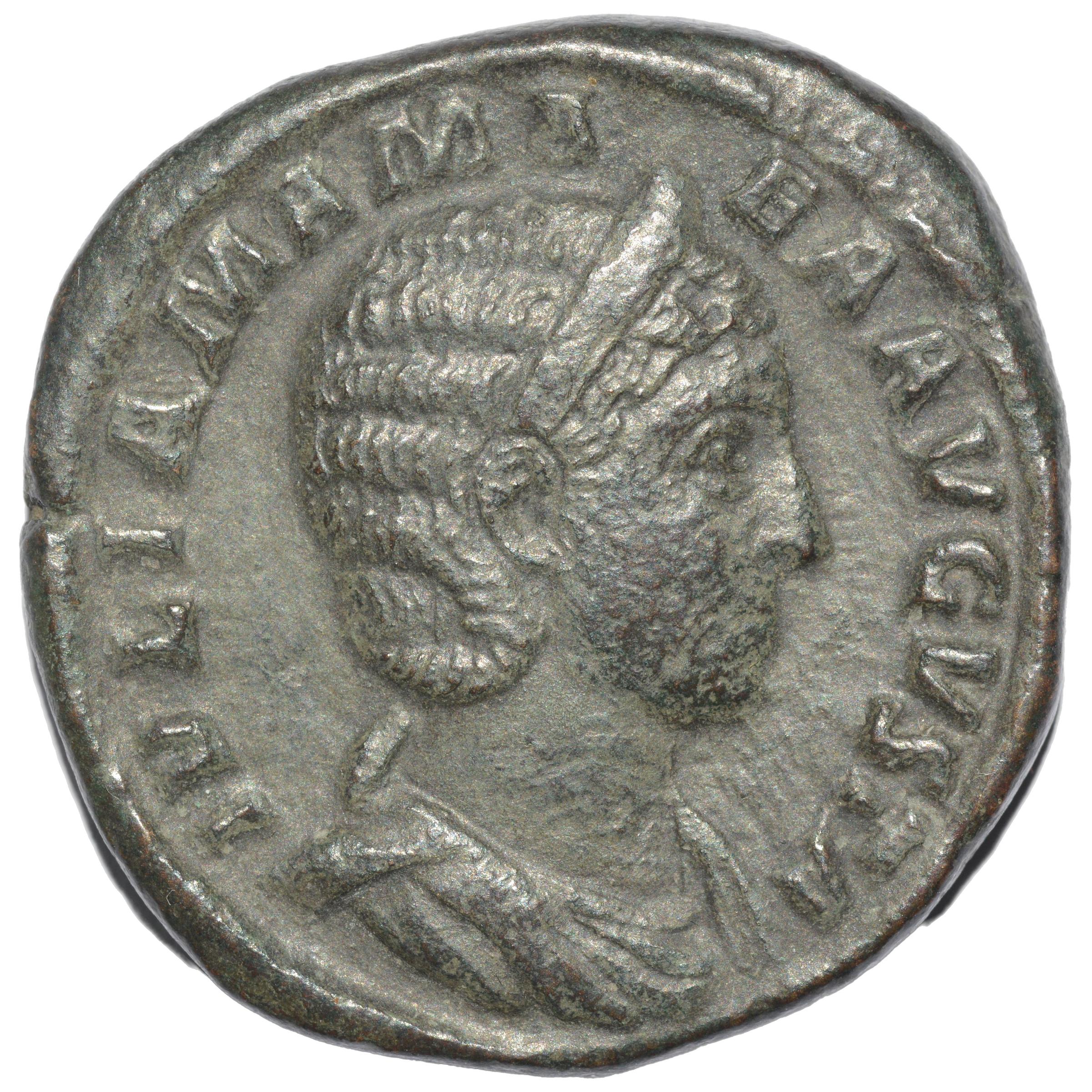Julia Mamaea 222-235AD Æ Sestertius. Felicitas.