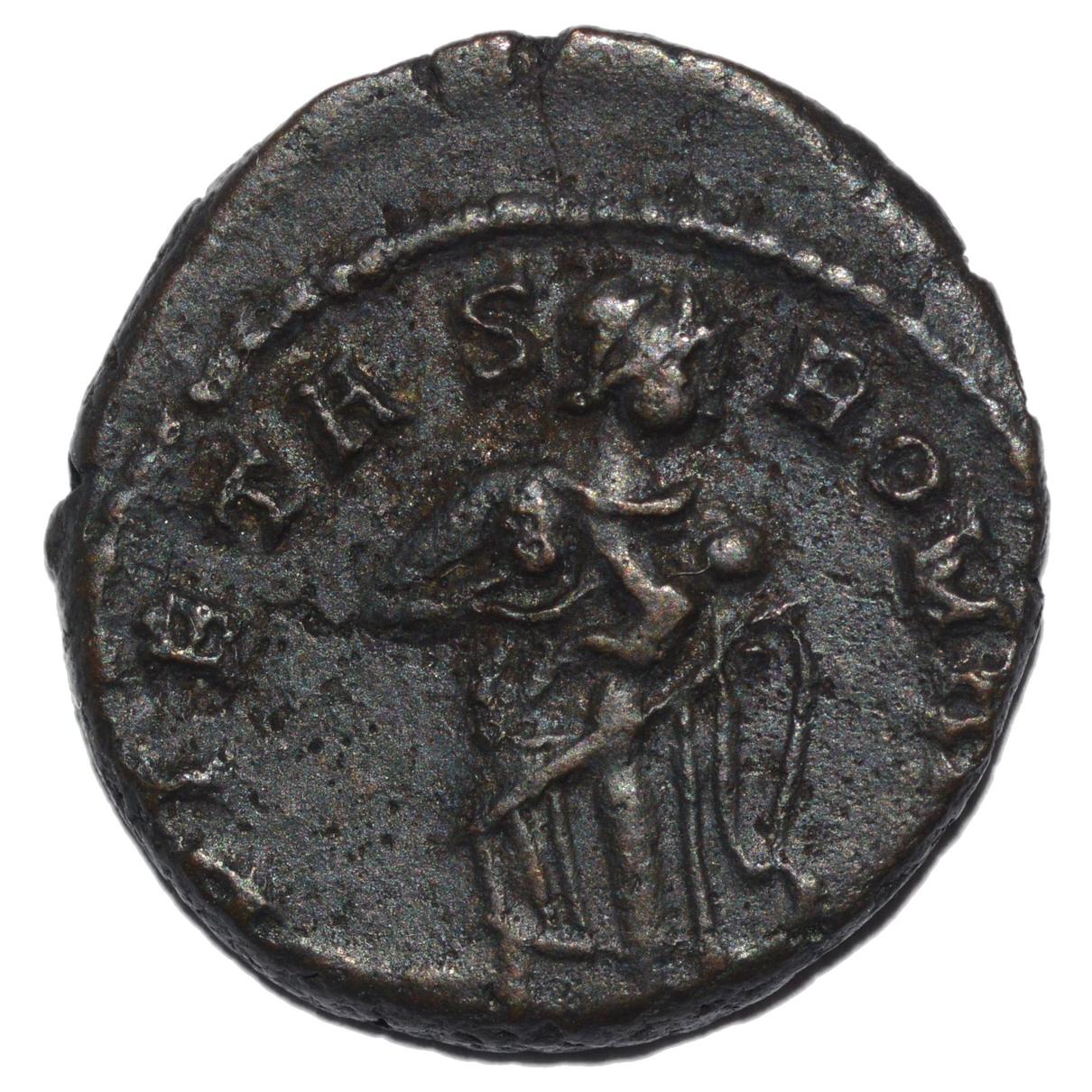 Theodora 337-340AD. AE3/4. Pietas