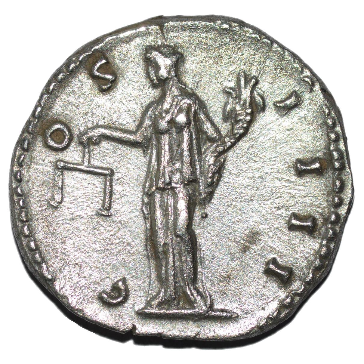 Antoninus Pius 138 - 161AD AR Denarius. Rome. Aequitas - Premium Ancient Coins - Denarius