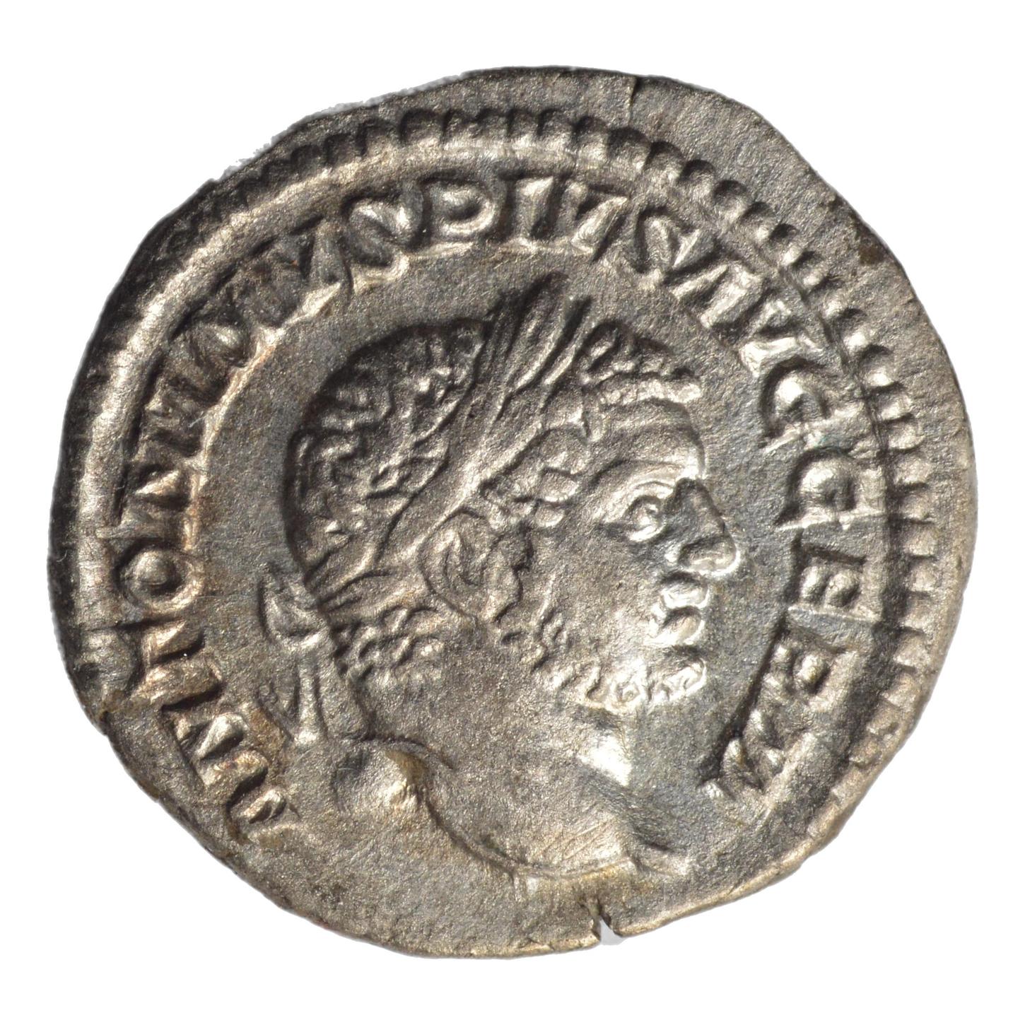 Caracalla 198-217AD AR Denarius. Rome. Sol - Premium Ancient Coins - denarius