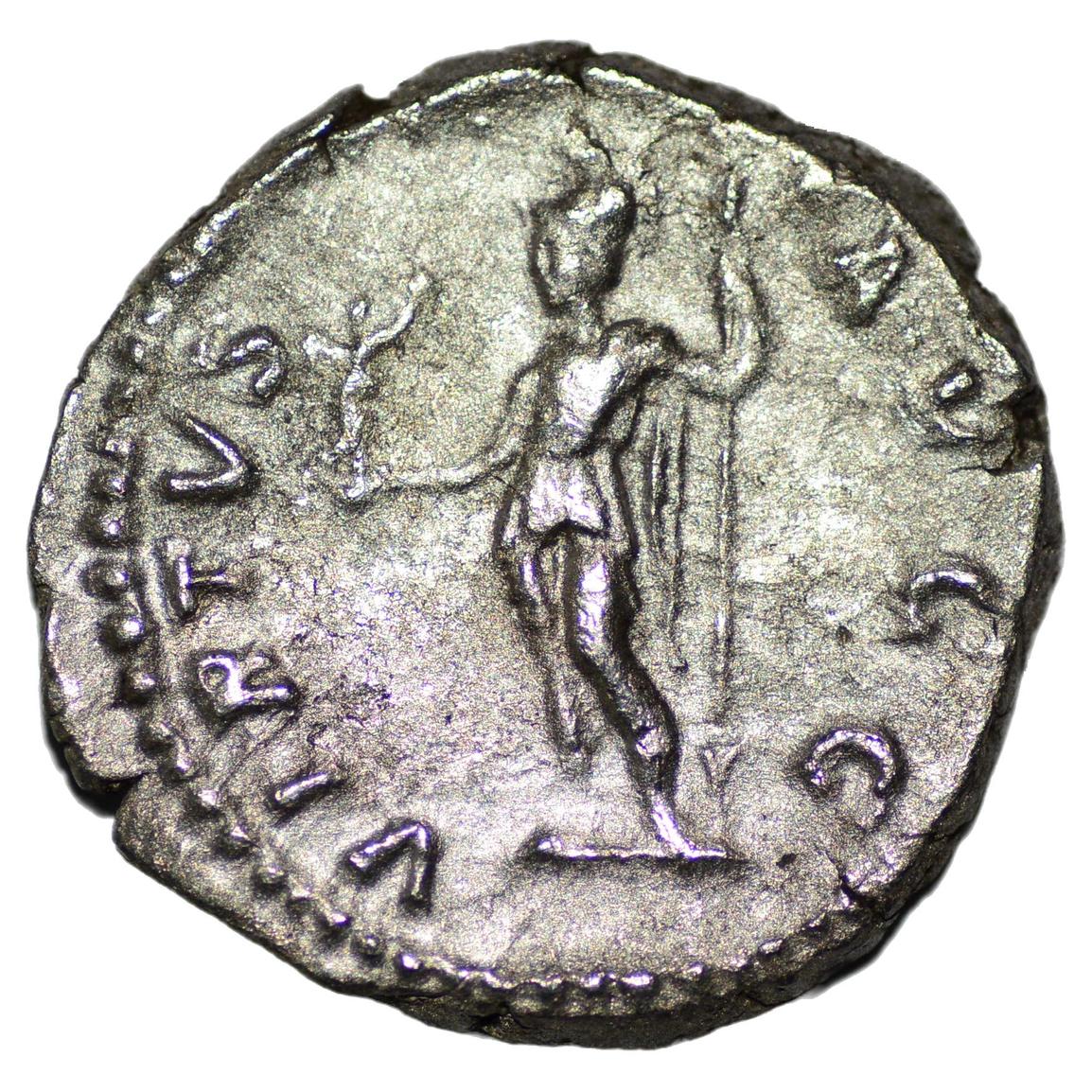 Caracalla 198 - 217AD AR Denarius. Rome. Virtus - Premium Ancient Coins - denarius