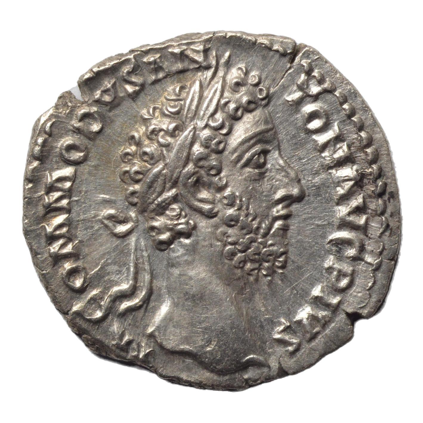 Commodus 177-192AD AR Denarius. Rome. Genius - Premium Ancient Coins - denarius
