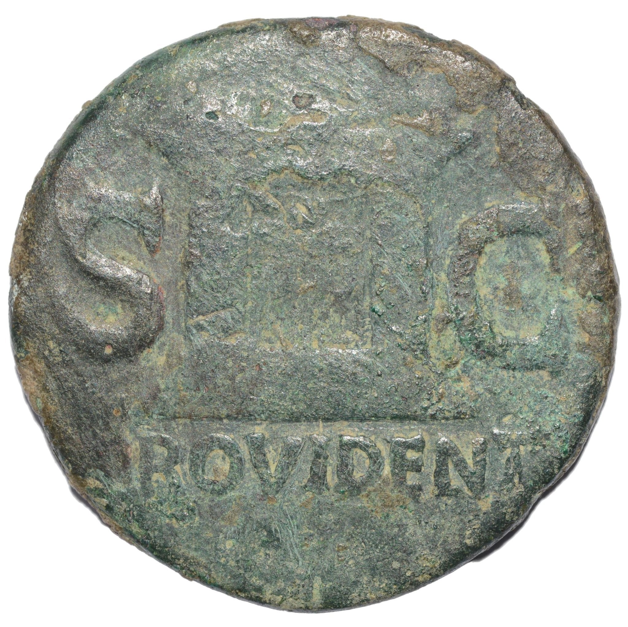 Divus Augustus 22 - 30AD Ae As. Rome. Under Tiberius. Providentia - Premium Ancient Coins - As