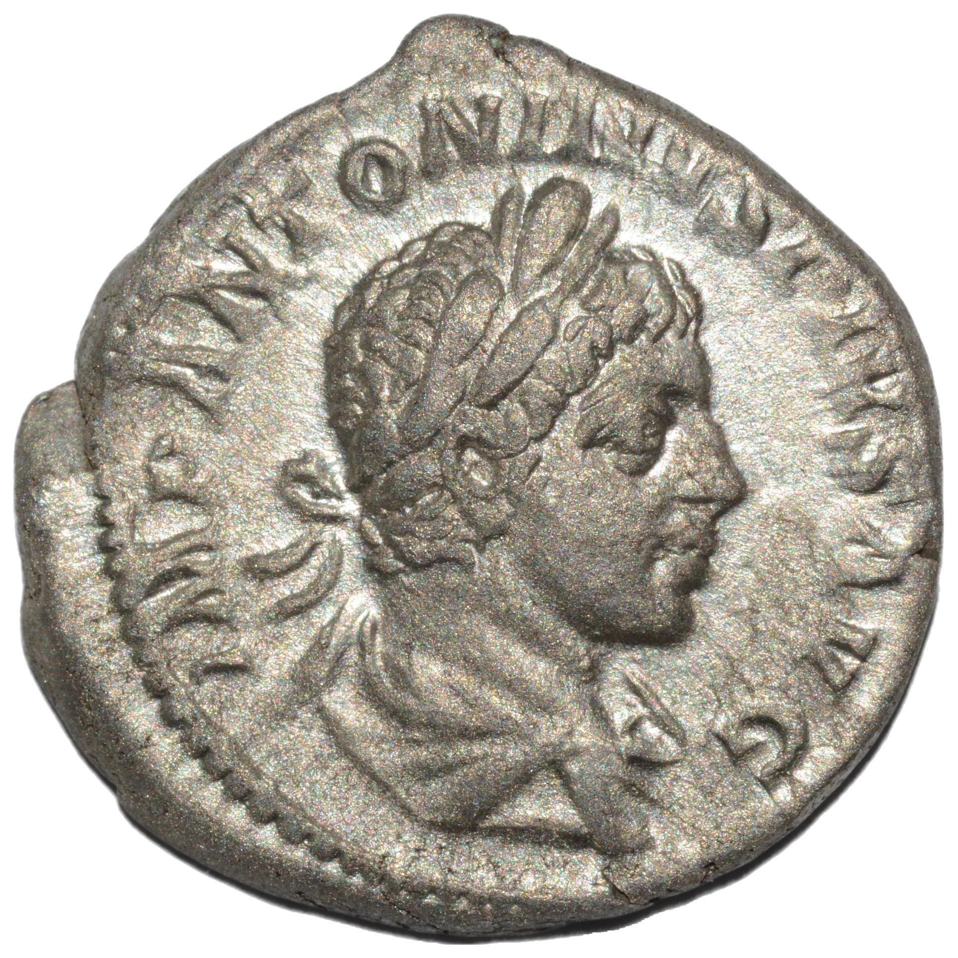 Elagabalus 218 - 222AD AR Denarius. Rome. Annona - Premium Ancient Coins - none
