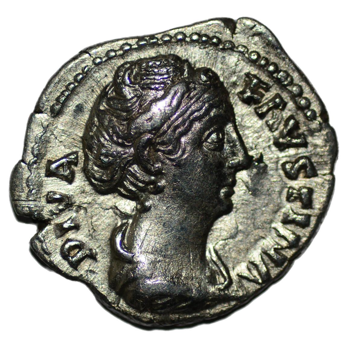 Faustina I 100 - 140AD AR Denarius. Rome. Aeternitas - Premium Ancient Coins - denarius