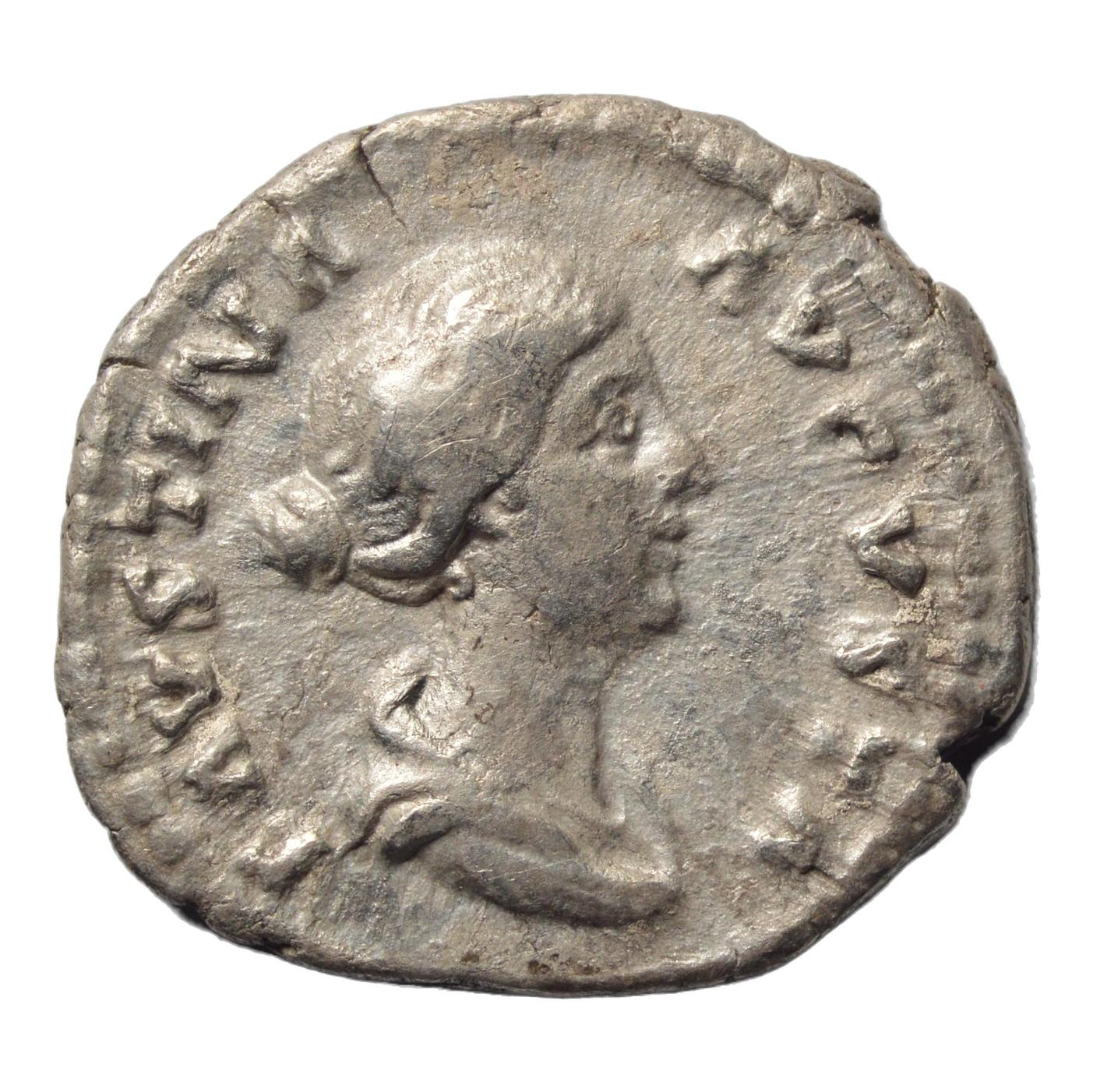 Faustina II 145-161AD AR Denarius. Rome - Premium Ancient Coins - denarius