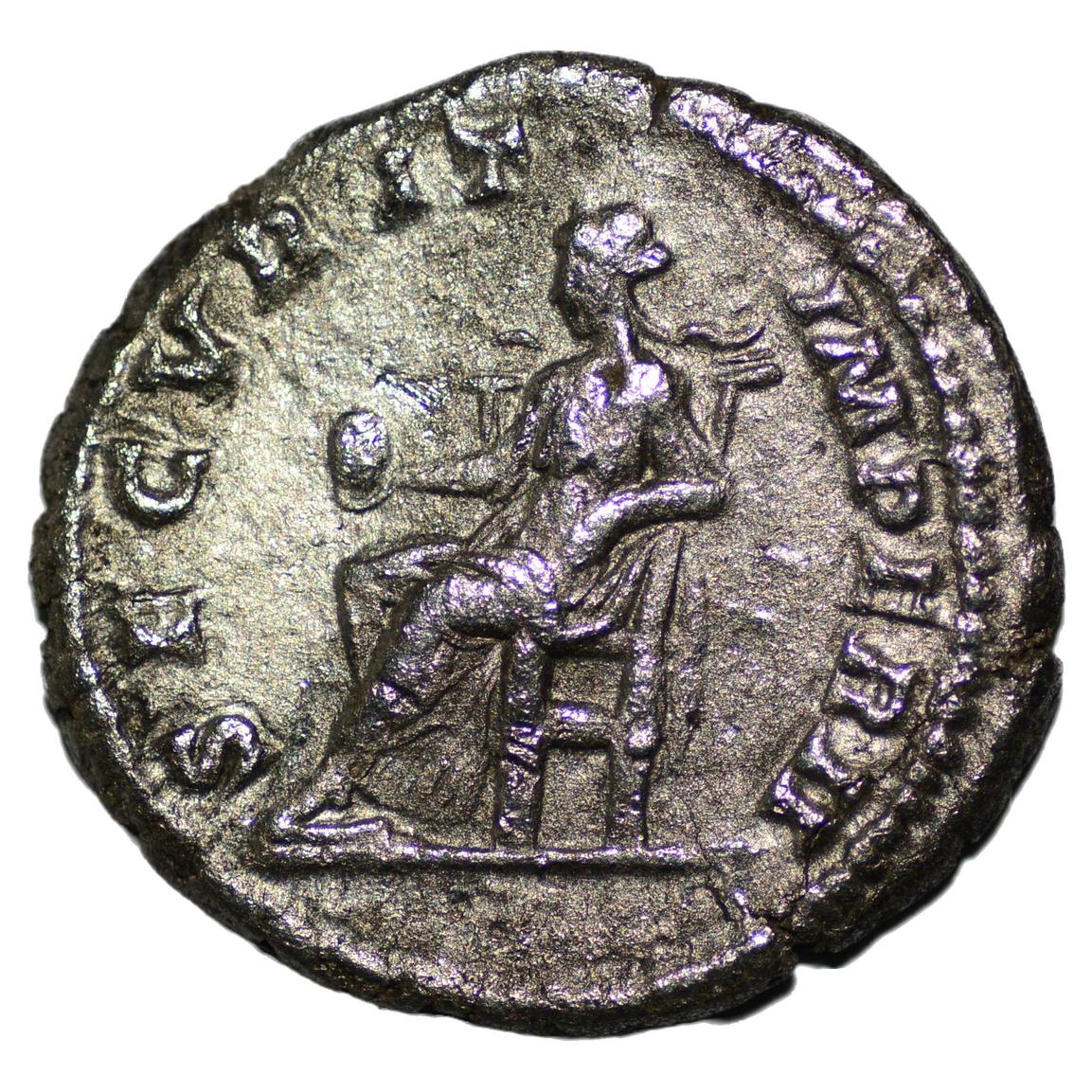 Geta 189 - 211AD AR Denarius. Rome. Securitas - Premium Ancient Coins - denarius