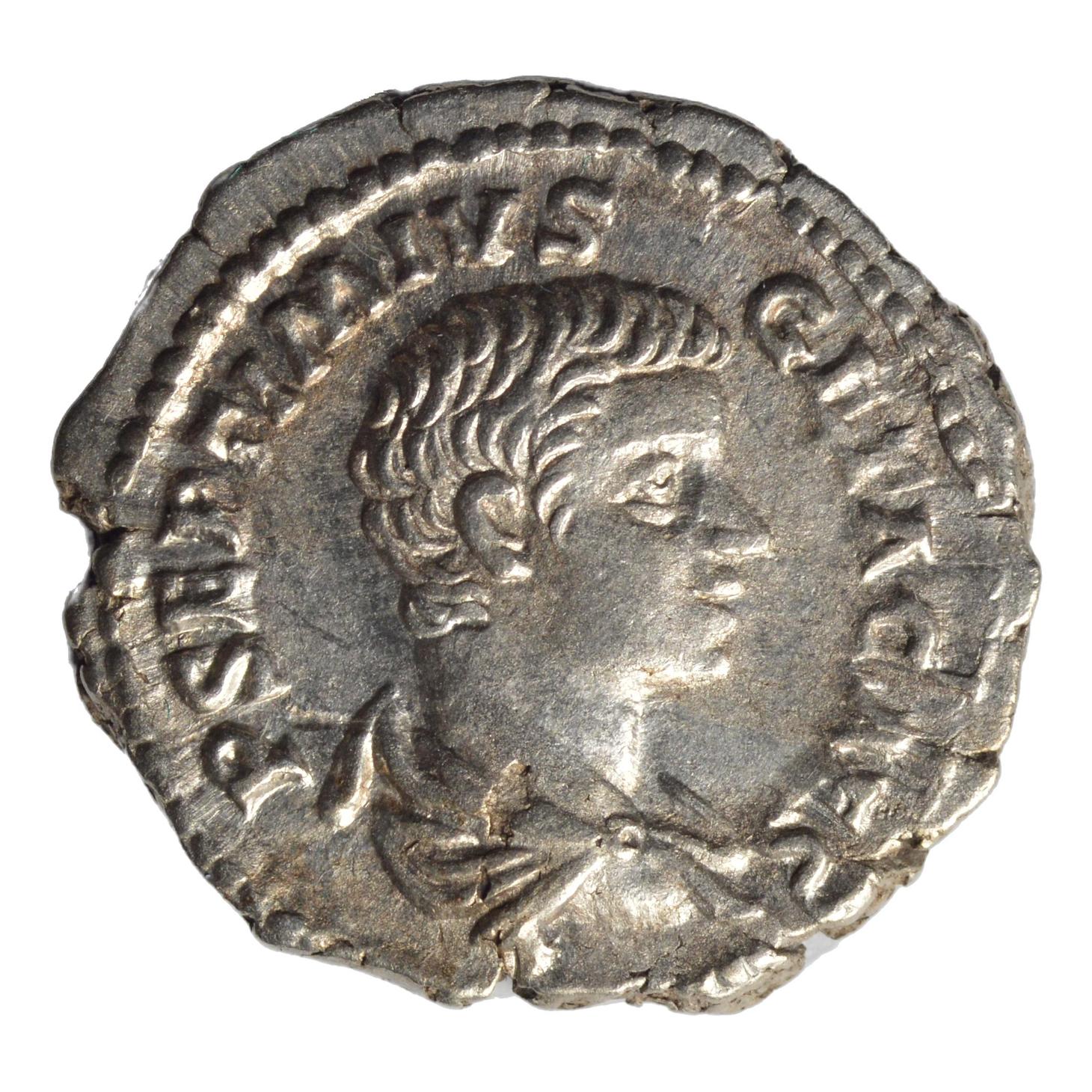 Geta 189-211AD AR Denarius. Rome - Premium Ancient Coins - denarius