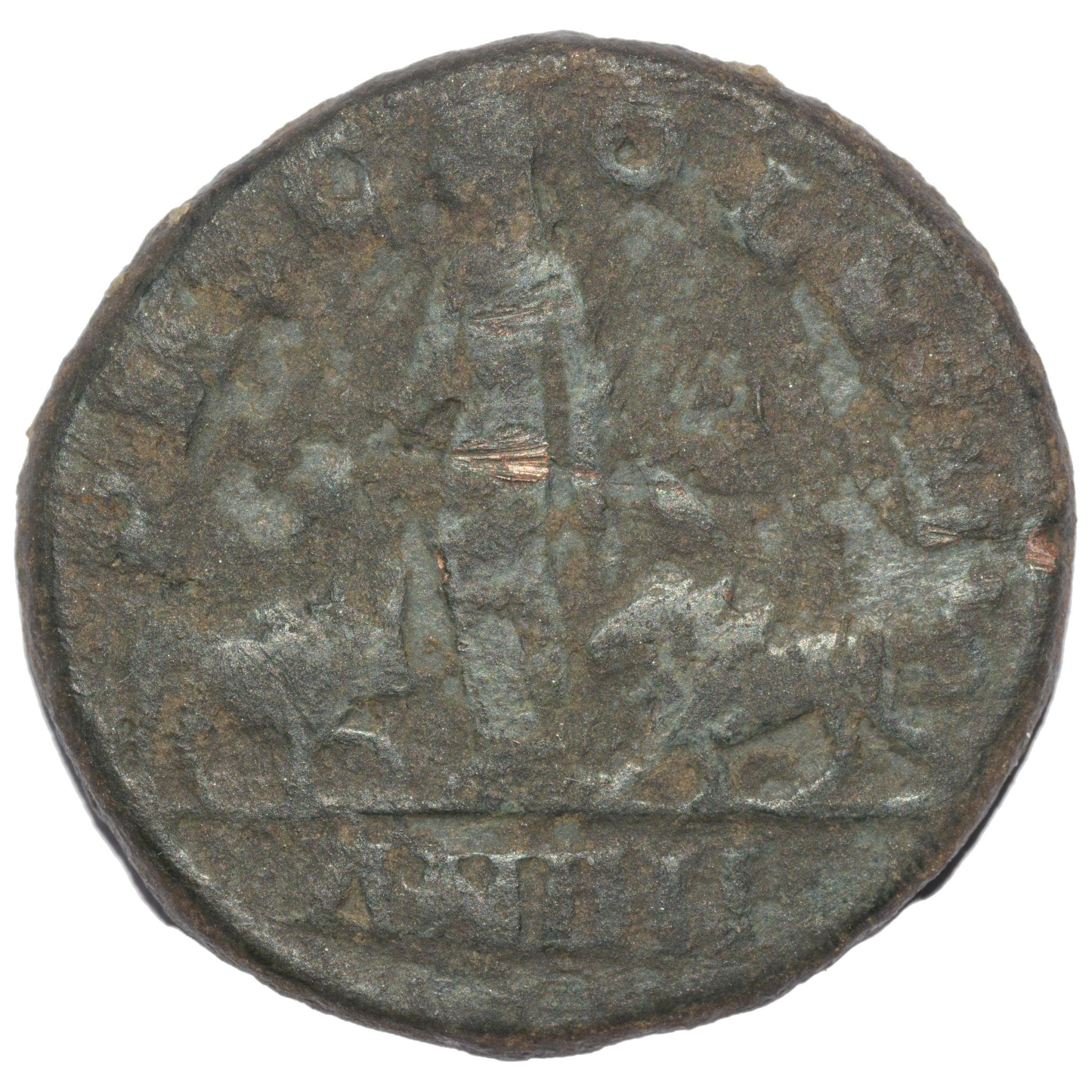 Gordian III 238 - 244AD AE Sestertius. Viminacium. Uncleaned - Premium Ancient Coins - Sestertius