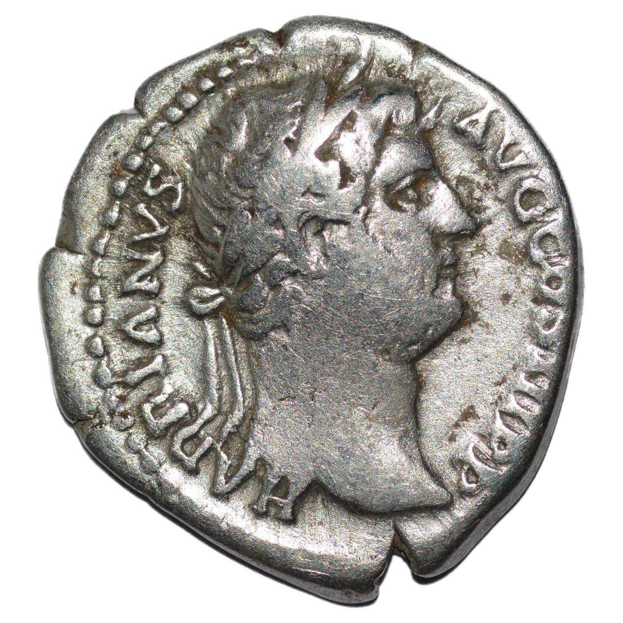 Hadrian 117 - 138AD AR Denarius. Roma Felix - Premium Ancient Coins - Denarius