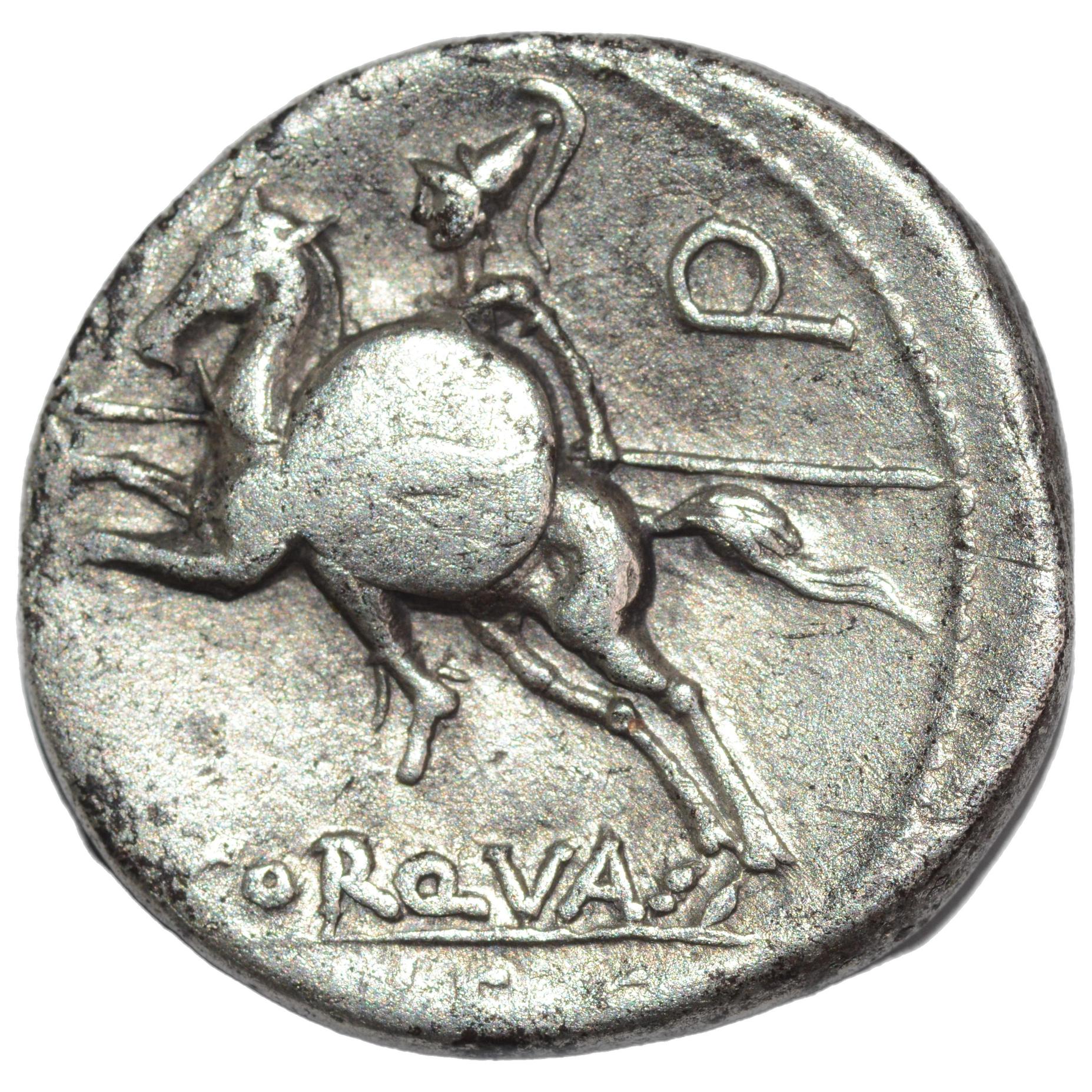 L. Manlius Torquatus. 113 - 112BC AR Denarius Republican - Premium Ancient Coins - none
