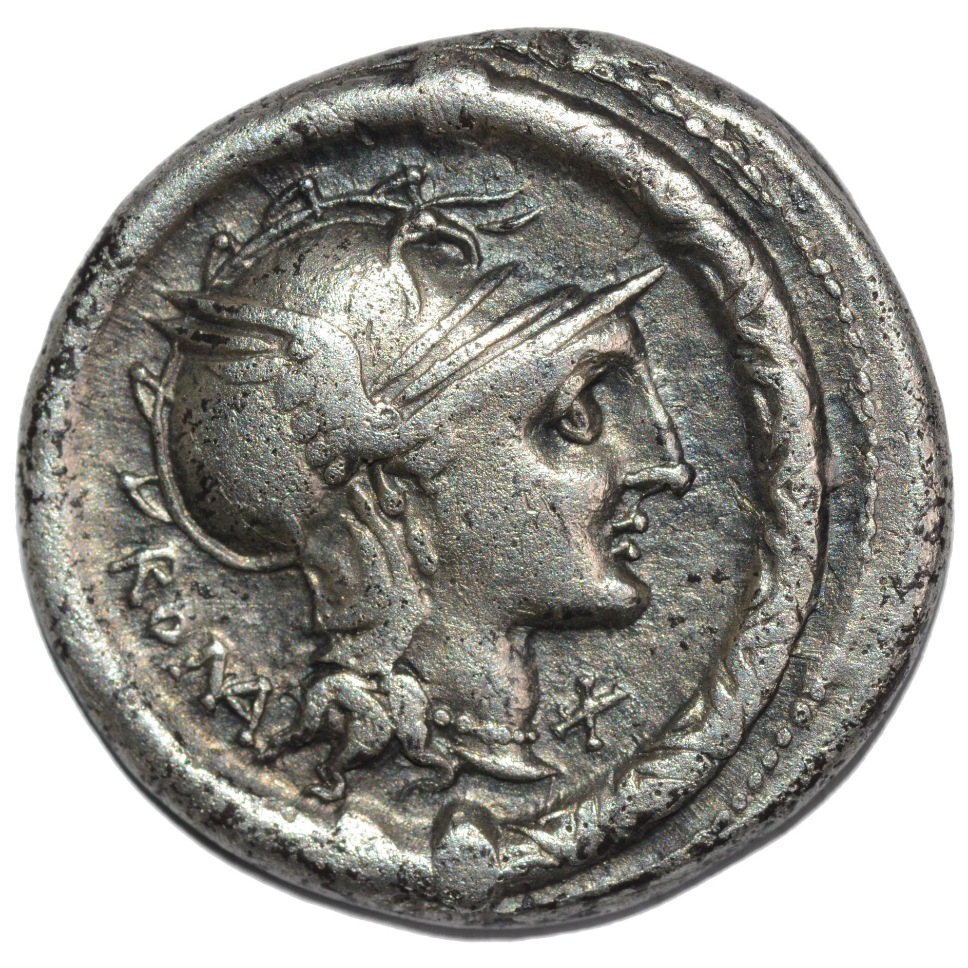 L. Manlius Torquatus. 113 - 112BC AR Denarius Republican - Premium Ancient Coins - none