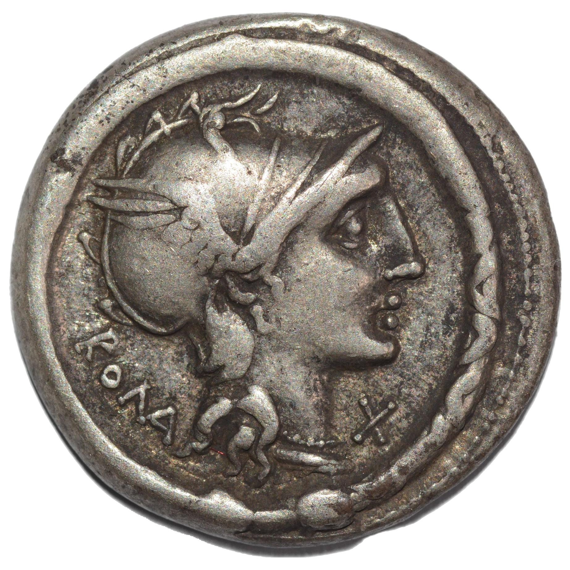 L. Manlius Torquatus. 113 - 112BC AR Denarius Republican - Premium Ancient Coins - none