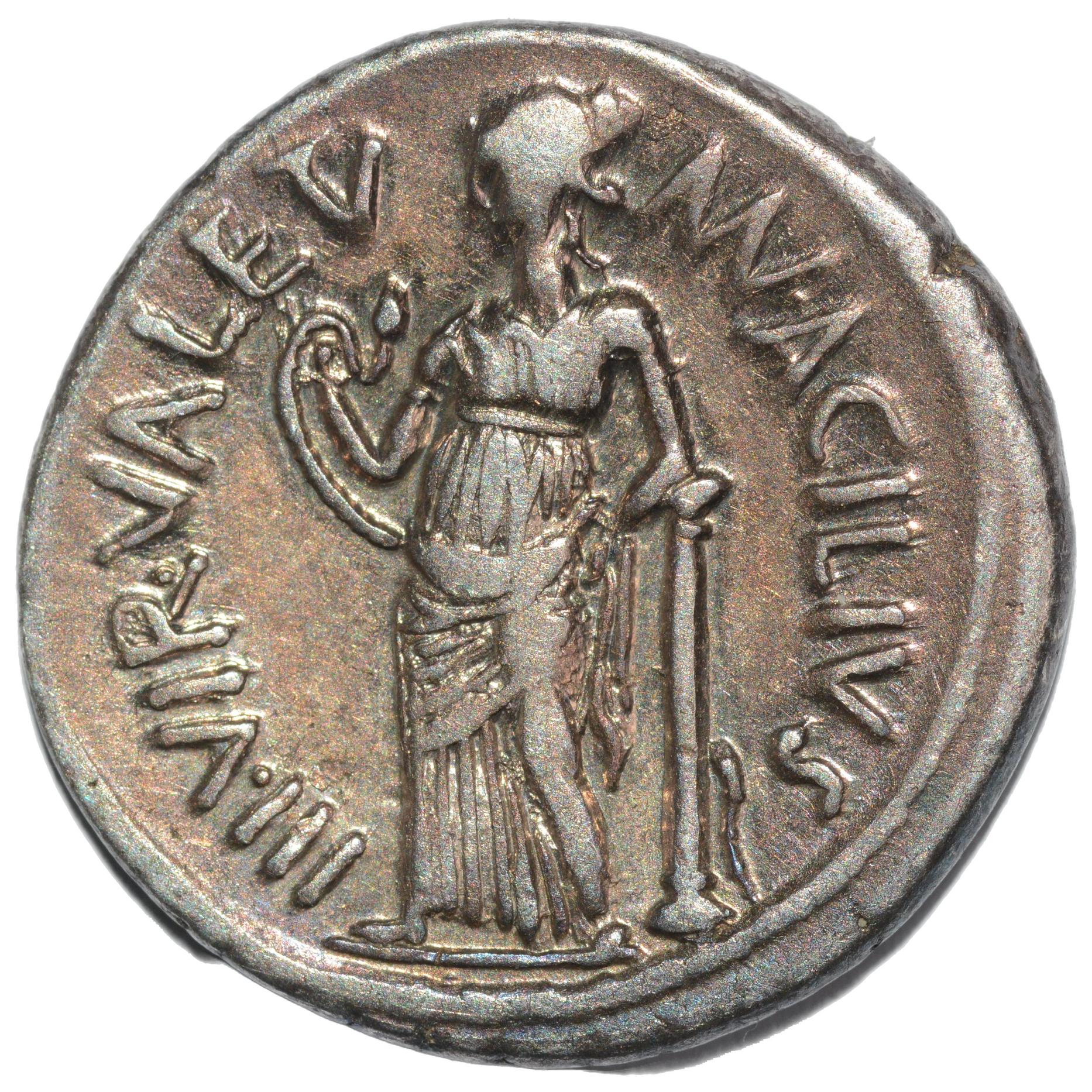 Man. Acilius Glabrio 49BC AR Denarius. Republican. Salus - Premium Ancient Coins - none