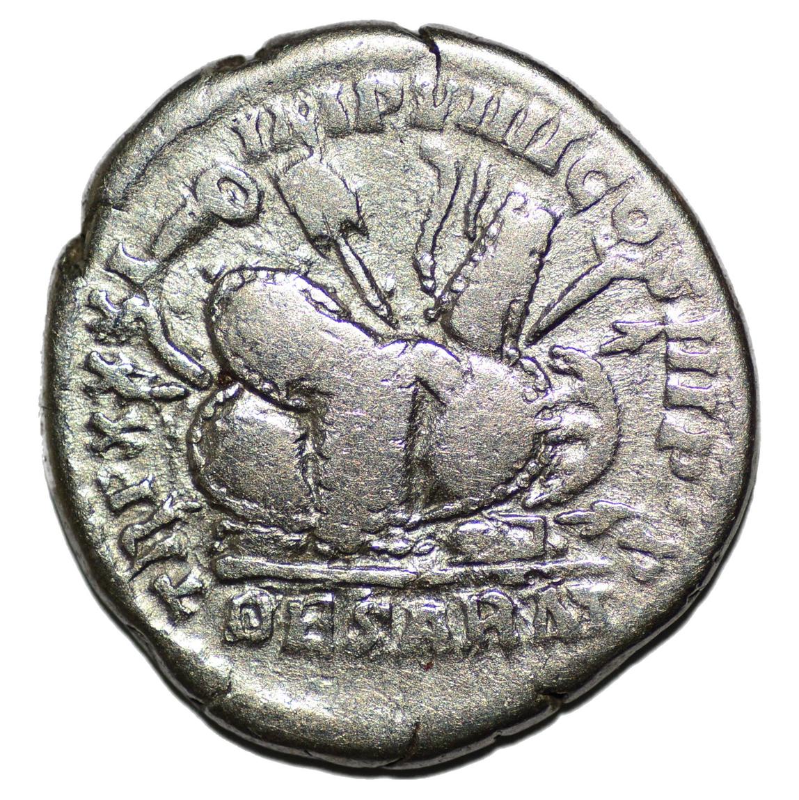 Marcus Aurelius 161 - 180AD AR Denarius Rome. De Sarm - Premium Ancient Coins - denarius