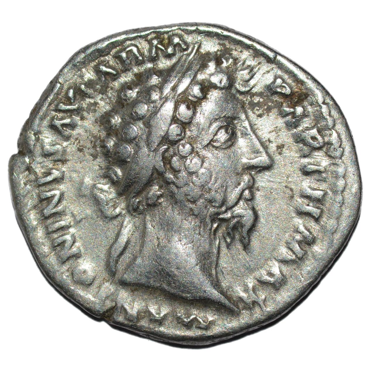 Marcus Aurelius 161 - 180AD AR Denarius. Rome. Fortuna - Premium Ancient Coins - Denarius