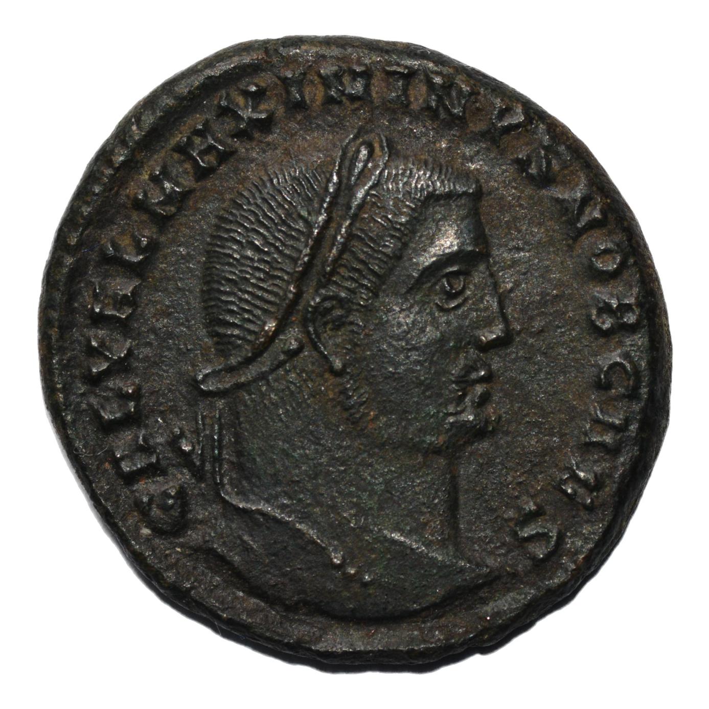Maximinus II 309 - 313AD AE Follis. Genio - Premium Ancient Coins - follis