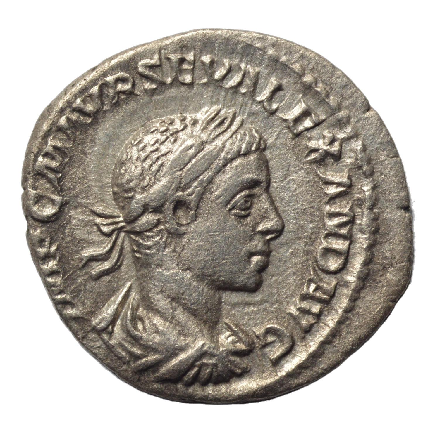 Severus Alexander 222 - 235AD AR Denarius. Rome. Mars - Premium Ancient Coins - Denarius