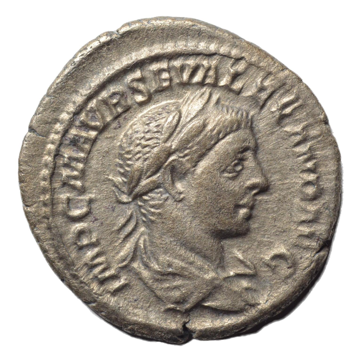 Severus Alexander 222-235AD AR Denarius. Rome. - Premium Ancient Coins - denarius