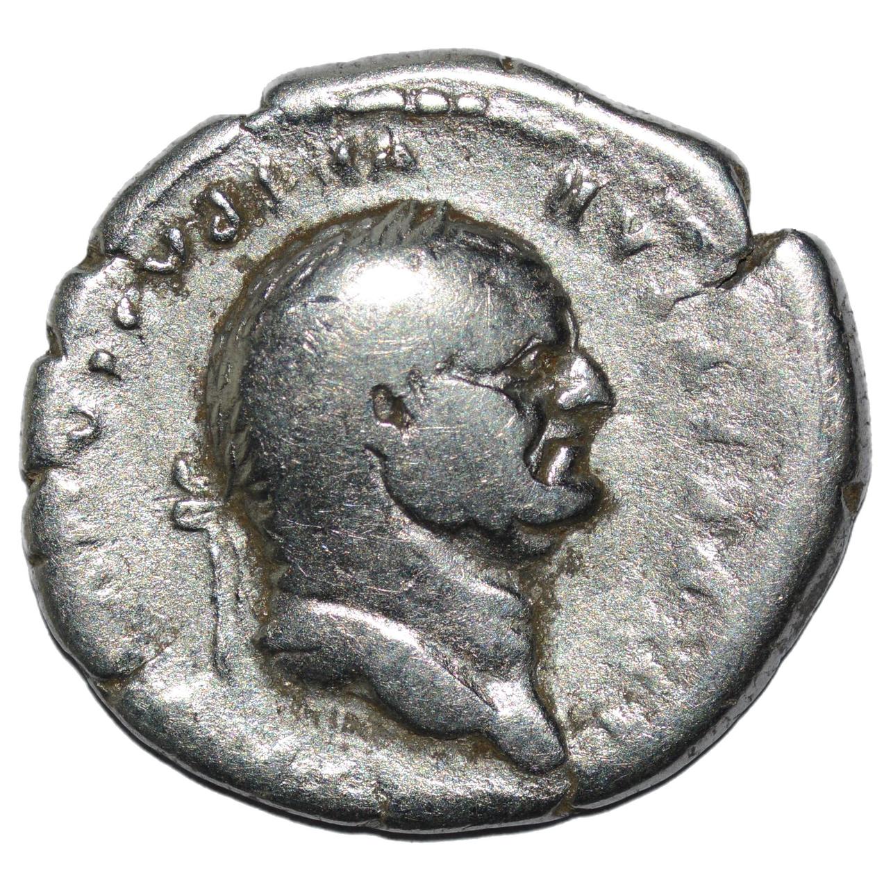 Vespasian 69 - 79AD AR Denarius. Rome. Eagle - Premium Ancient Coins - Denarius