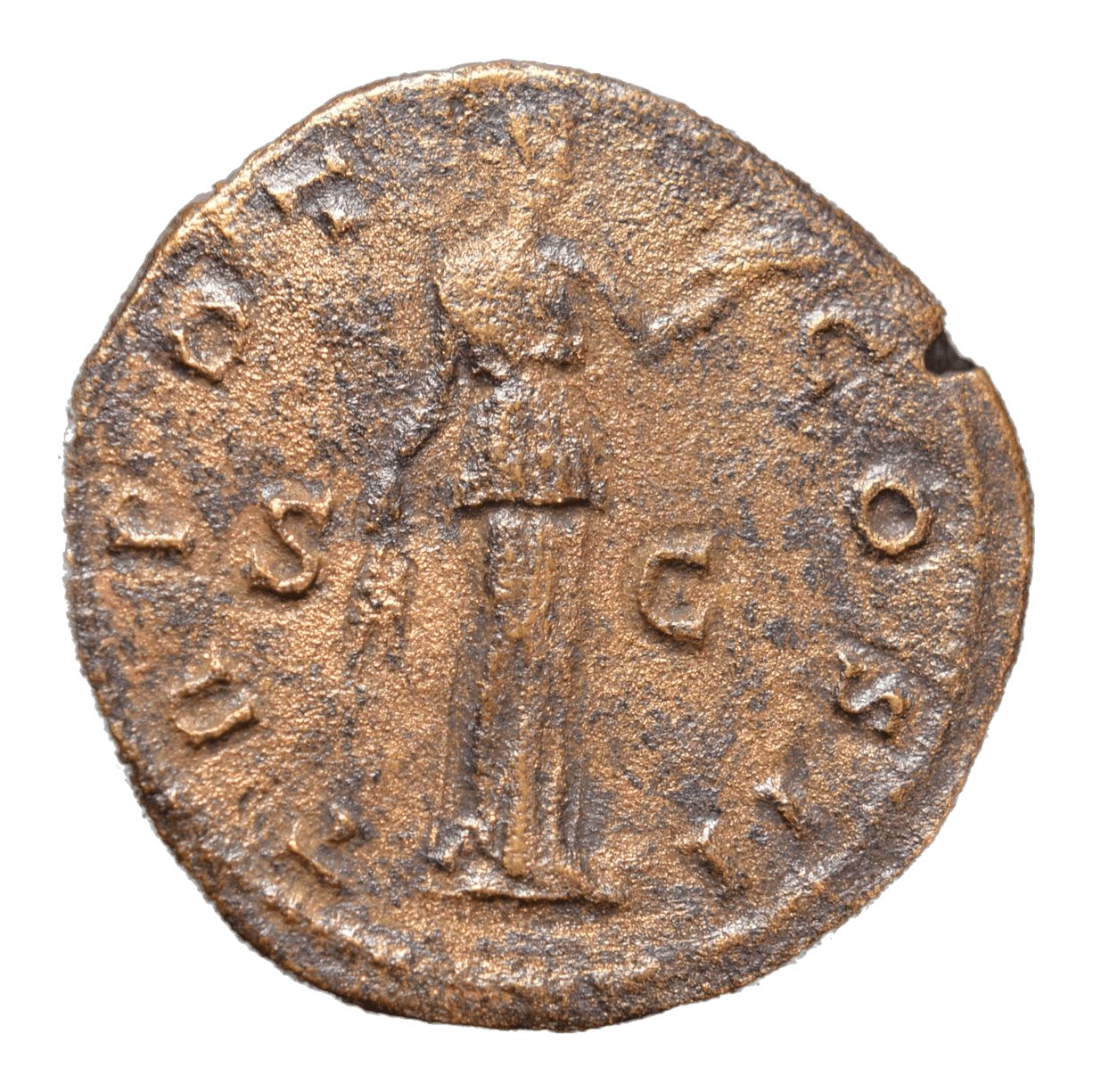 Antoninus Pius 138-161AD AE Dupondis - FIDES - Premium Ancient Coins - Dupondis