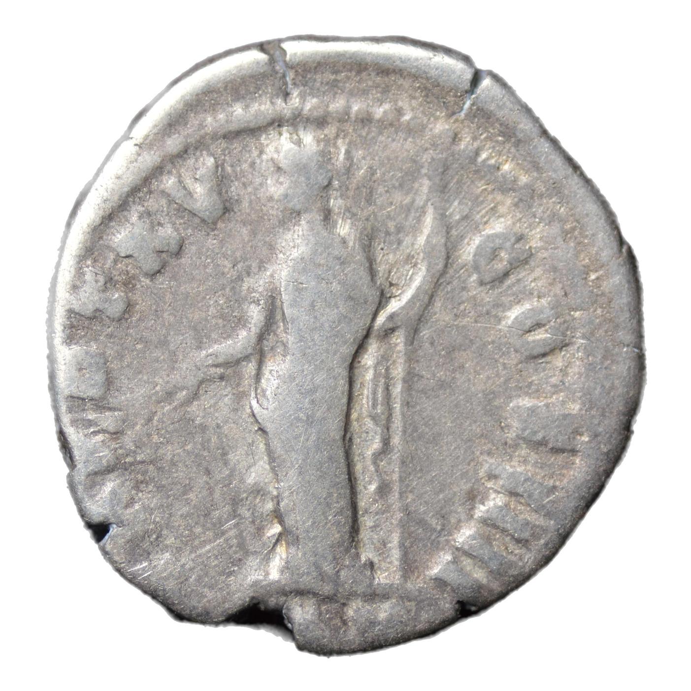 Antoninus Pius 138-161AD AR Denarius Rome. Pax - Premium Ancient Coins - denarius