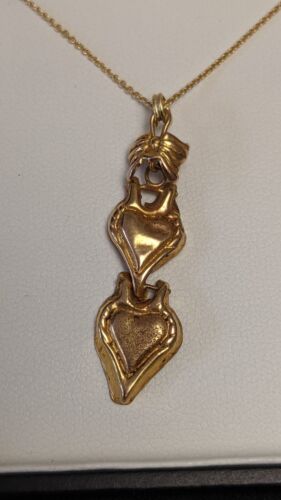 Gold necklace - Ancient Roman gold pendant with new 18ct gold chain. ~200AD - Premium Ancient Coins - Jewellery & Watches > Fine Jewellery > Necklaces & Pendants