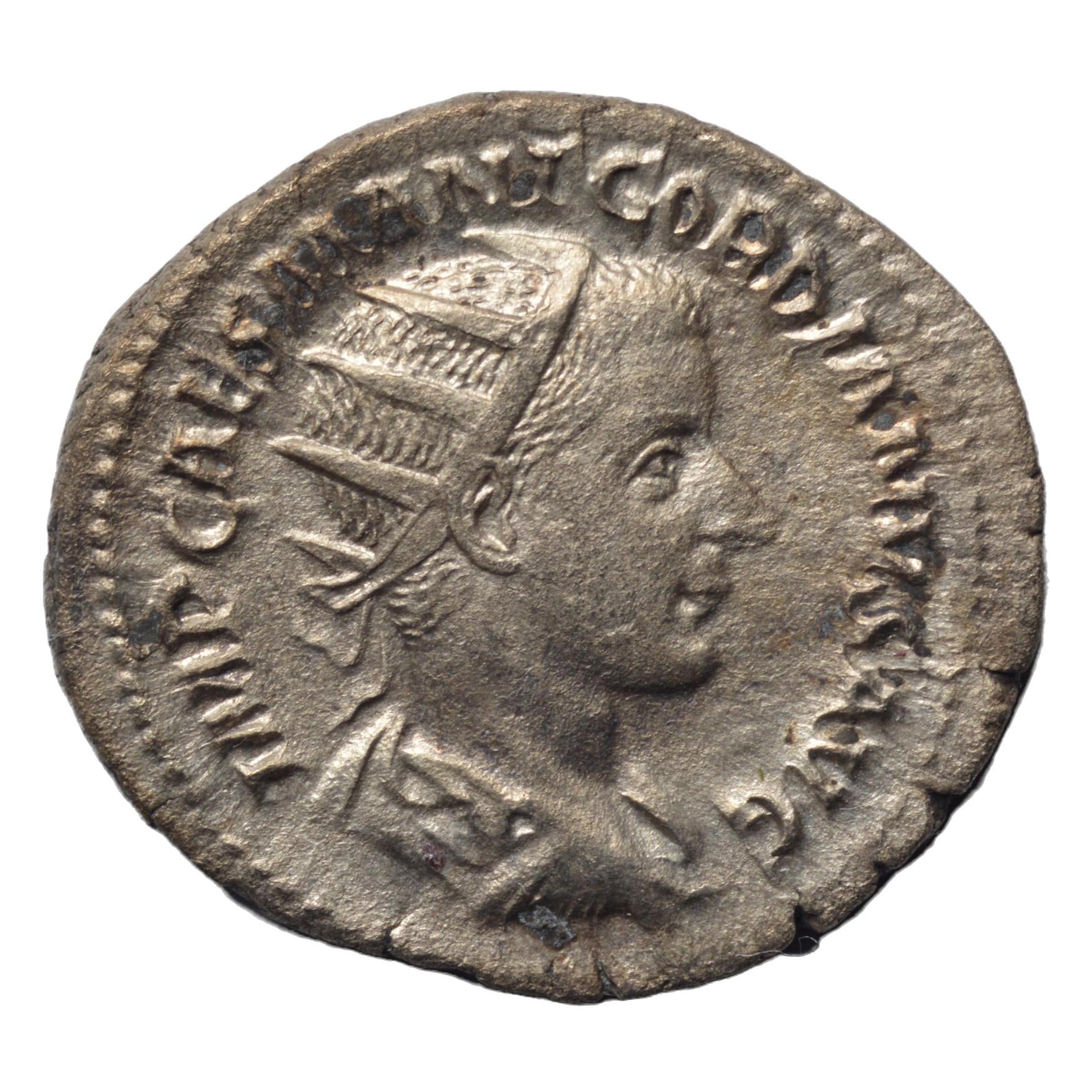 Gordian III 238-244AD AR Antoninianus Rome. Aequitas - Premium Ancient Coins - Antoninianus
