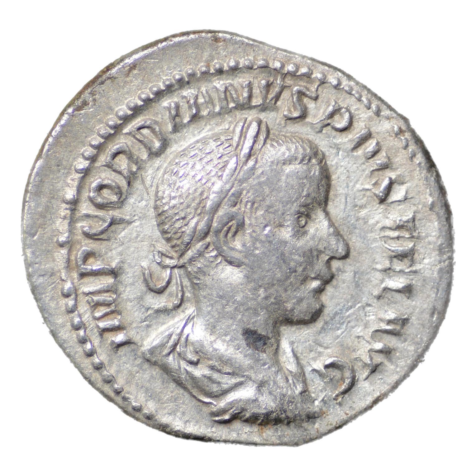 Gordian III 238-244AD AR Denarius Rome. - Premium Ancient Coins - denarius
