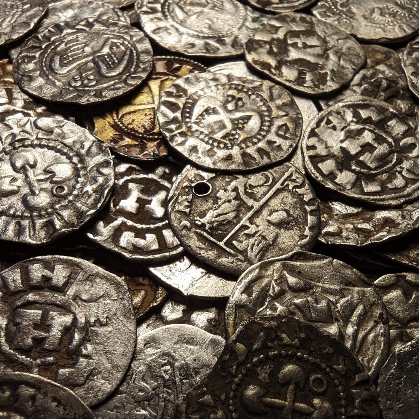 Italy, Crusaders. 3 x Medieval Silver Coins. ~900-1200AD Lucca & Venice - Premium Ancient Coins - Lot
