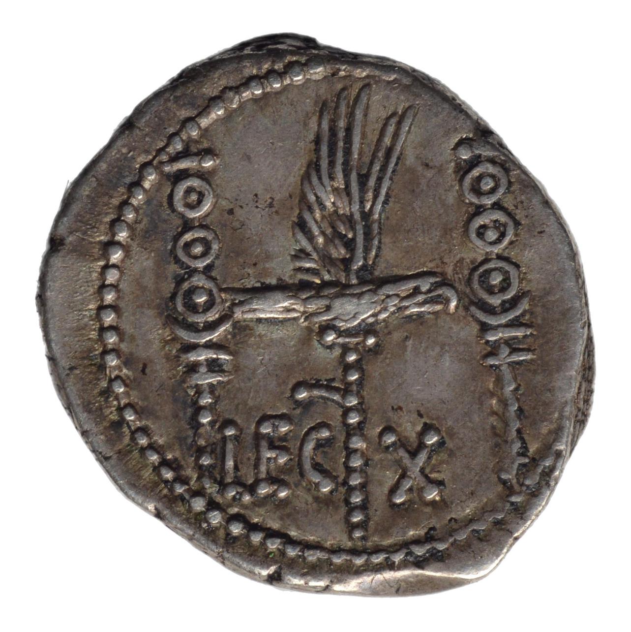 Mark Antony 44-30BC AR Denarius. Military Mint - Premium Ancient Coins - Denarius