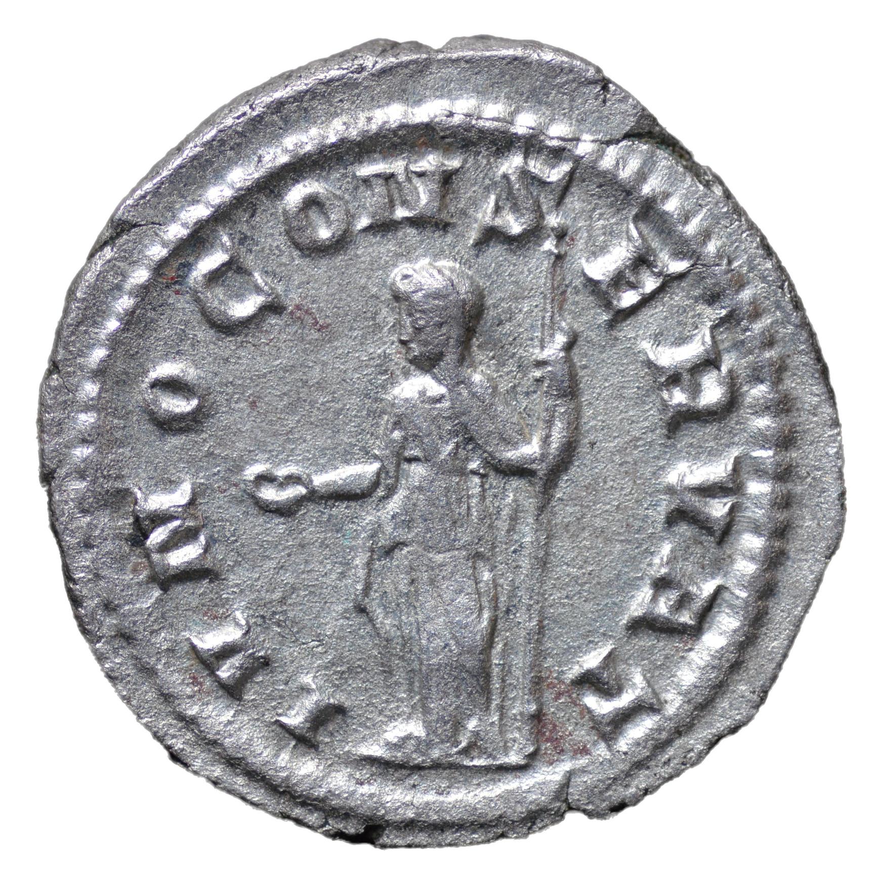 Otacilia Severa 246-248AD AR Antoninianus Rome. Juno - Premium Ancient Coins - denarius