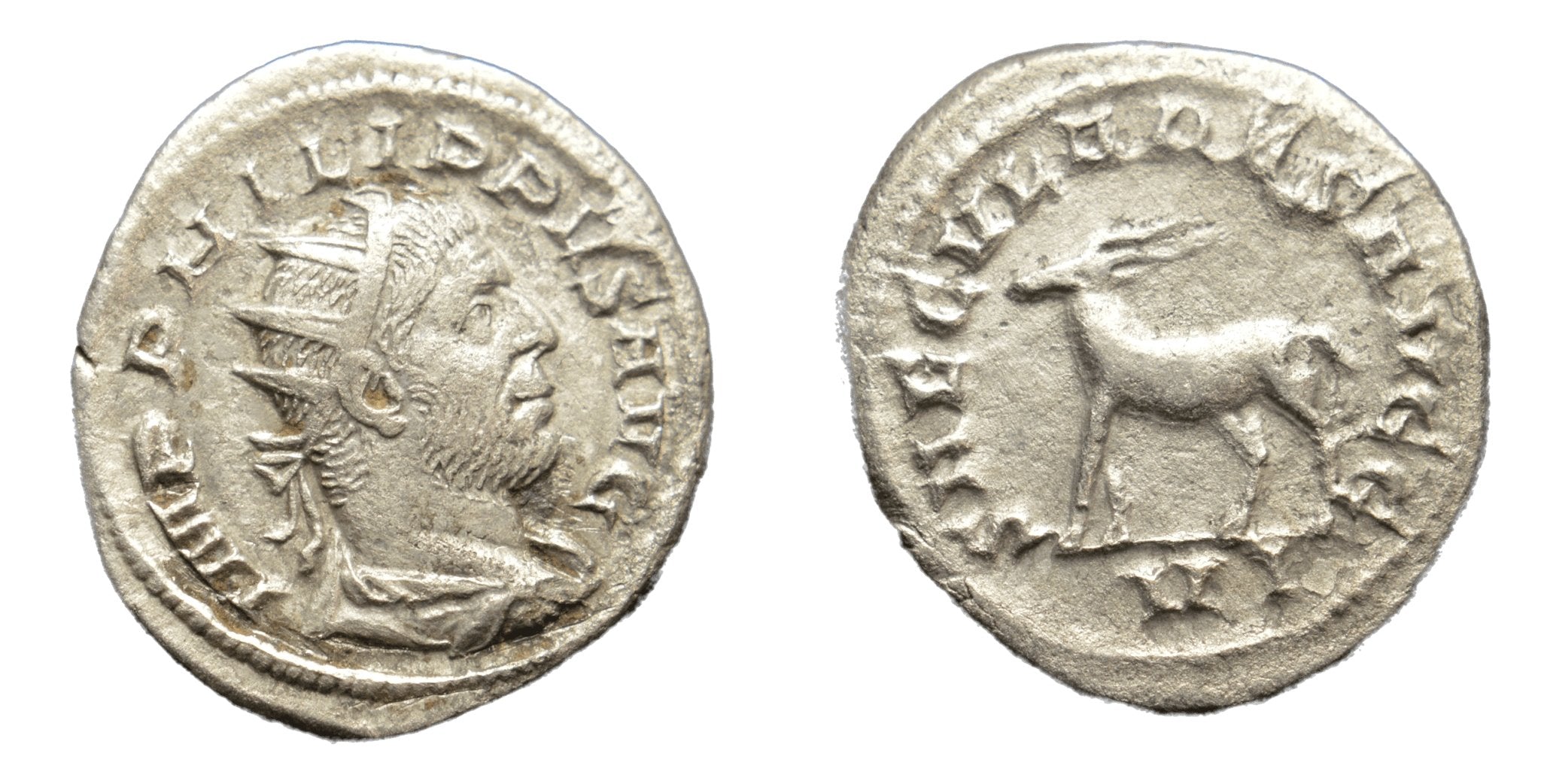 Philip I Arab 244-249AD AR Antoninianus Rome. - Premium Ancient Coins - Antoninianus