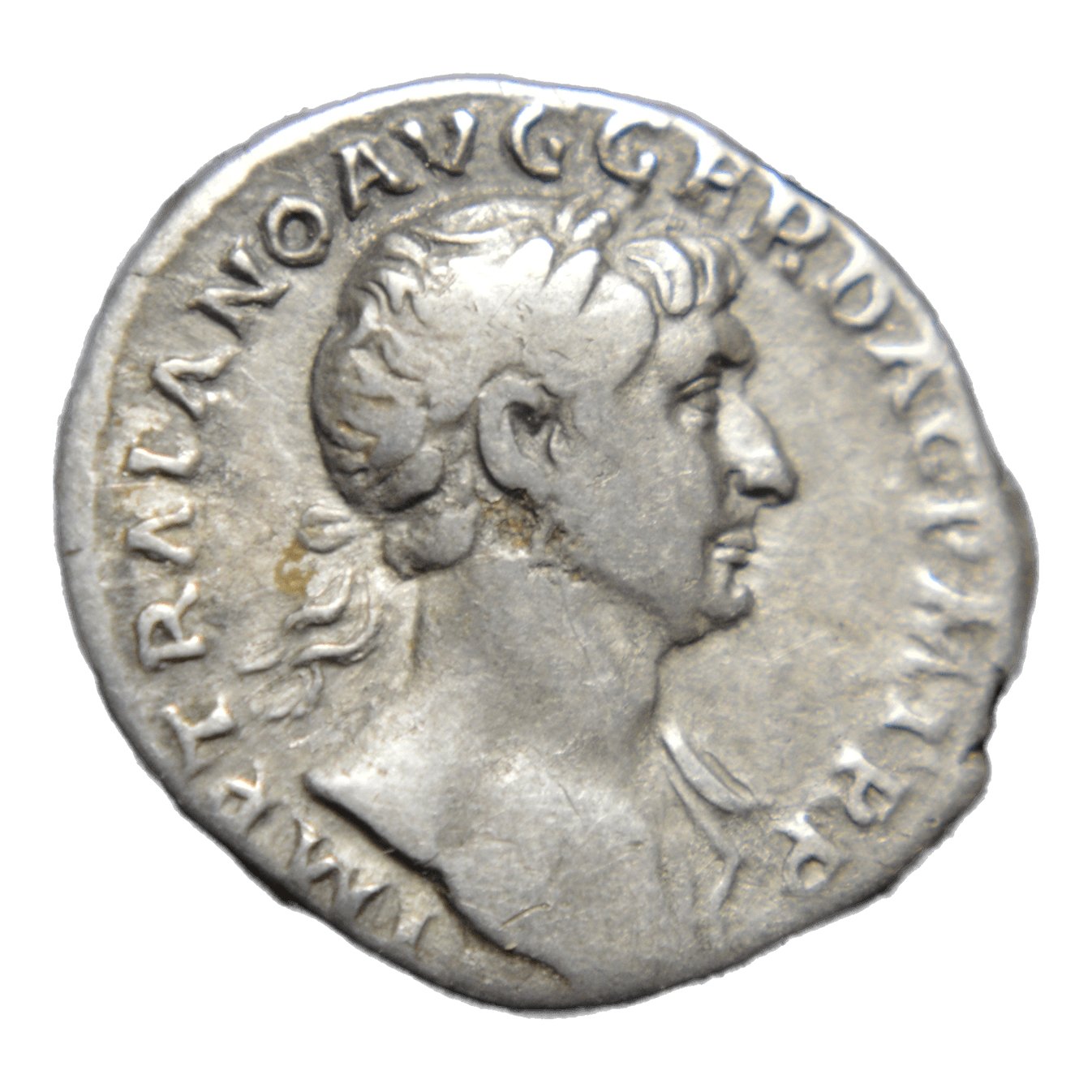Trajan 98-117AD AE Denarius Rome - Aeternitas - Premium Ancient Coins - Denarius