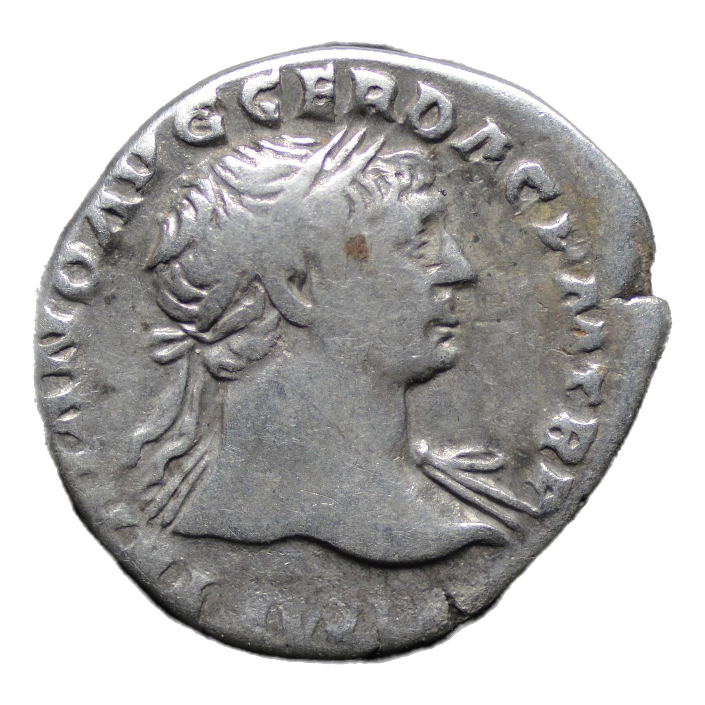 Trajan 98-117AD AR Denarius Rome. Aequitas - Premium Ancient Coins - denarius
