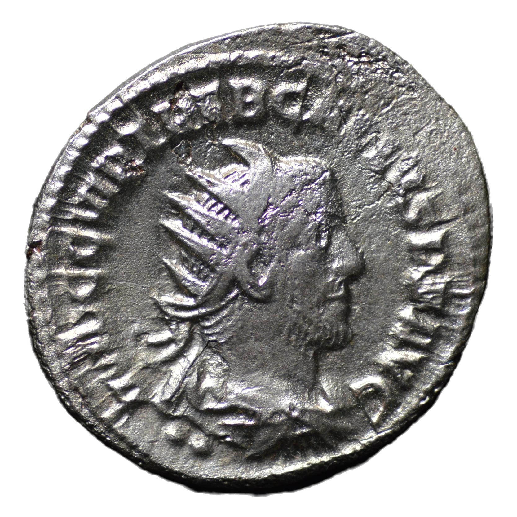 Trebonianus Gallus 251-253AD AR Antoninianus Rome. Sacullum - Premium Ancient Coins - antoninianus