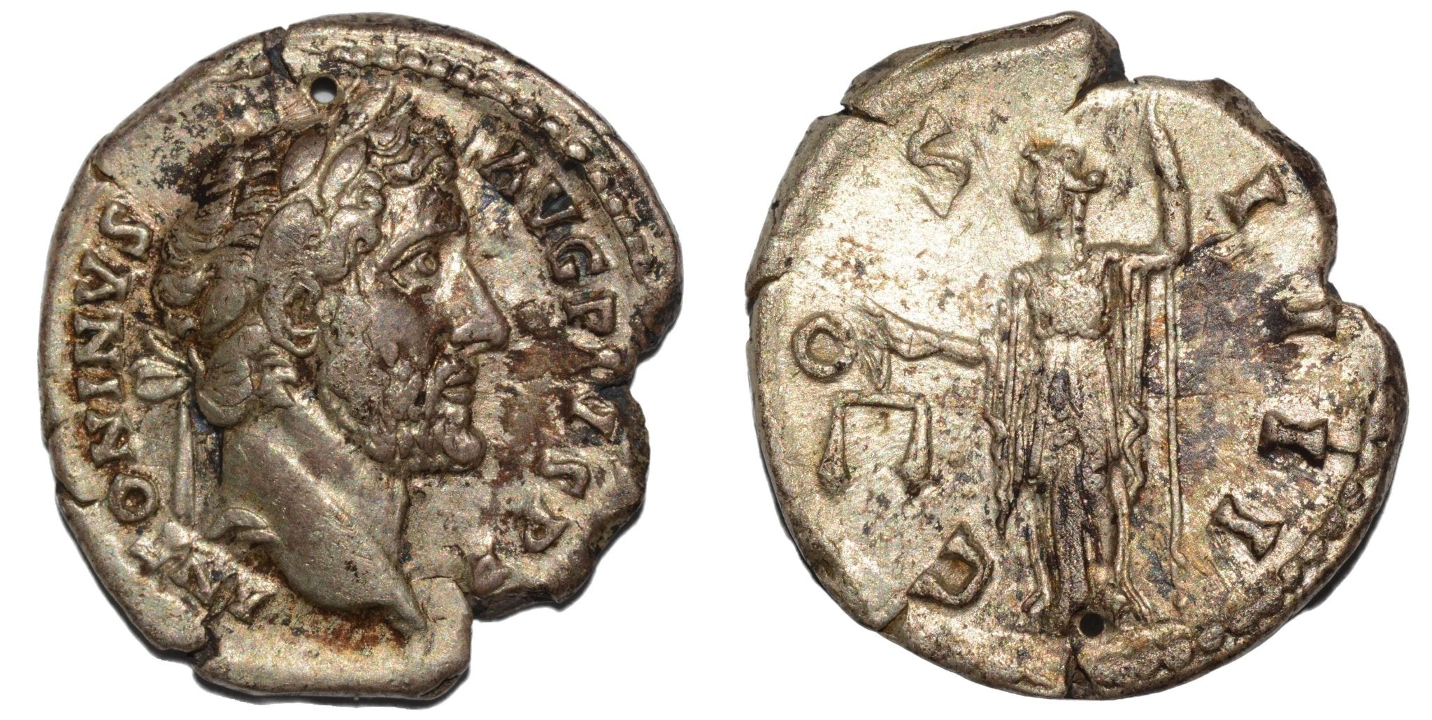 Antoninus Pius 138 - 161AD AR Denarius. Rome. Aequitas - Premium Ancient Coins - none