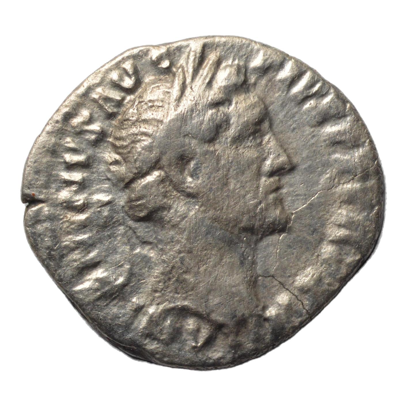 Antoninus Pius 138-161AD AR Denarius. Rome. Vesta - Premium Ancient Coins - denarius