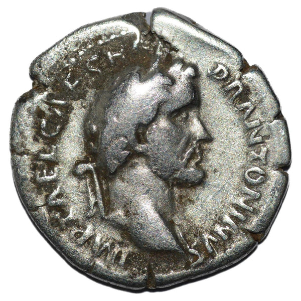 Antoninus Pius 138-161AD AR Denarius. Rome