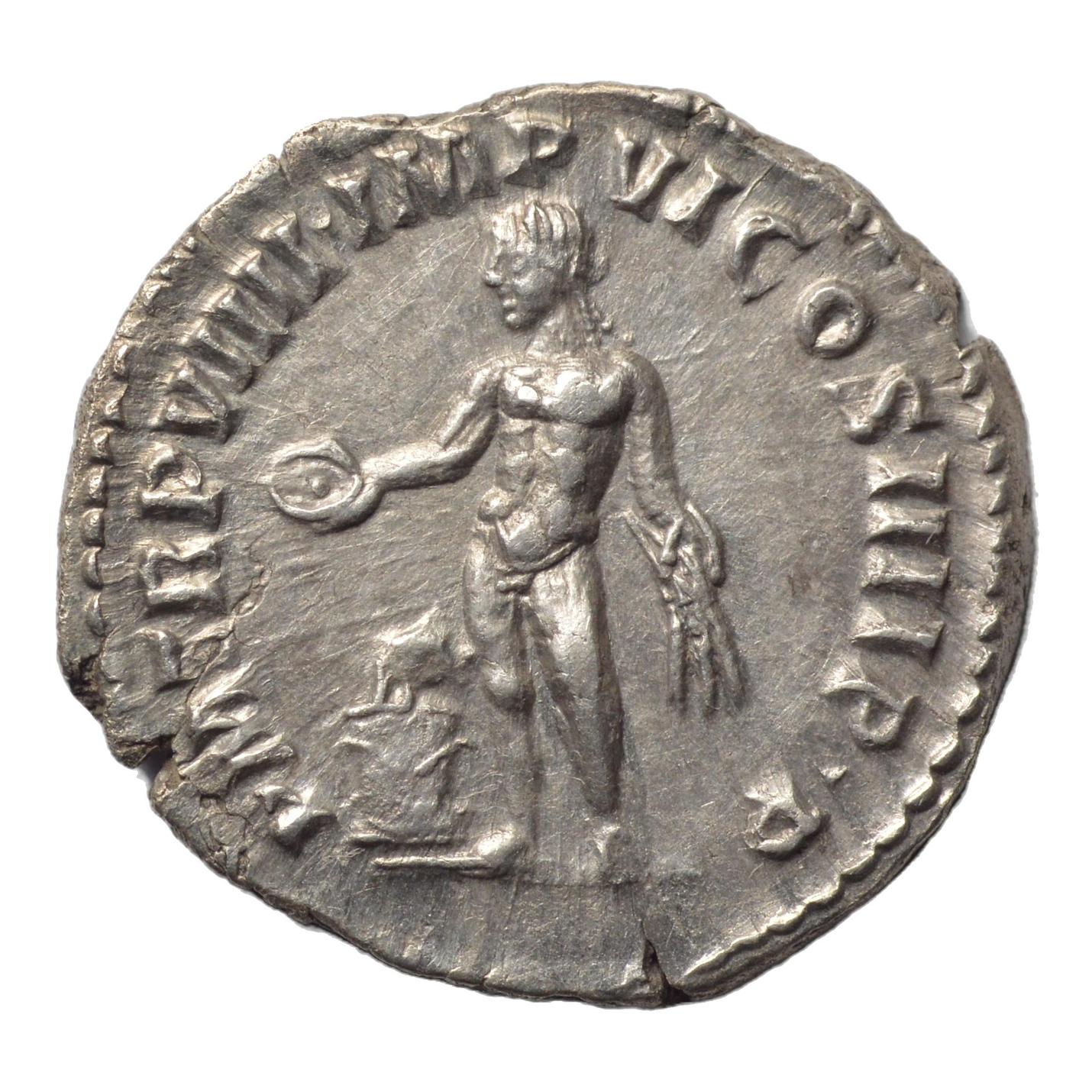 Commodus 177-192AD AR Denarius. Rome. Genius - Premium Ancient Coins - denarius