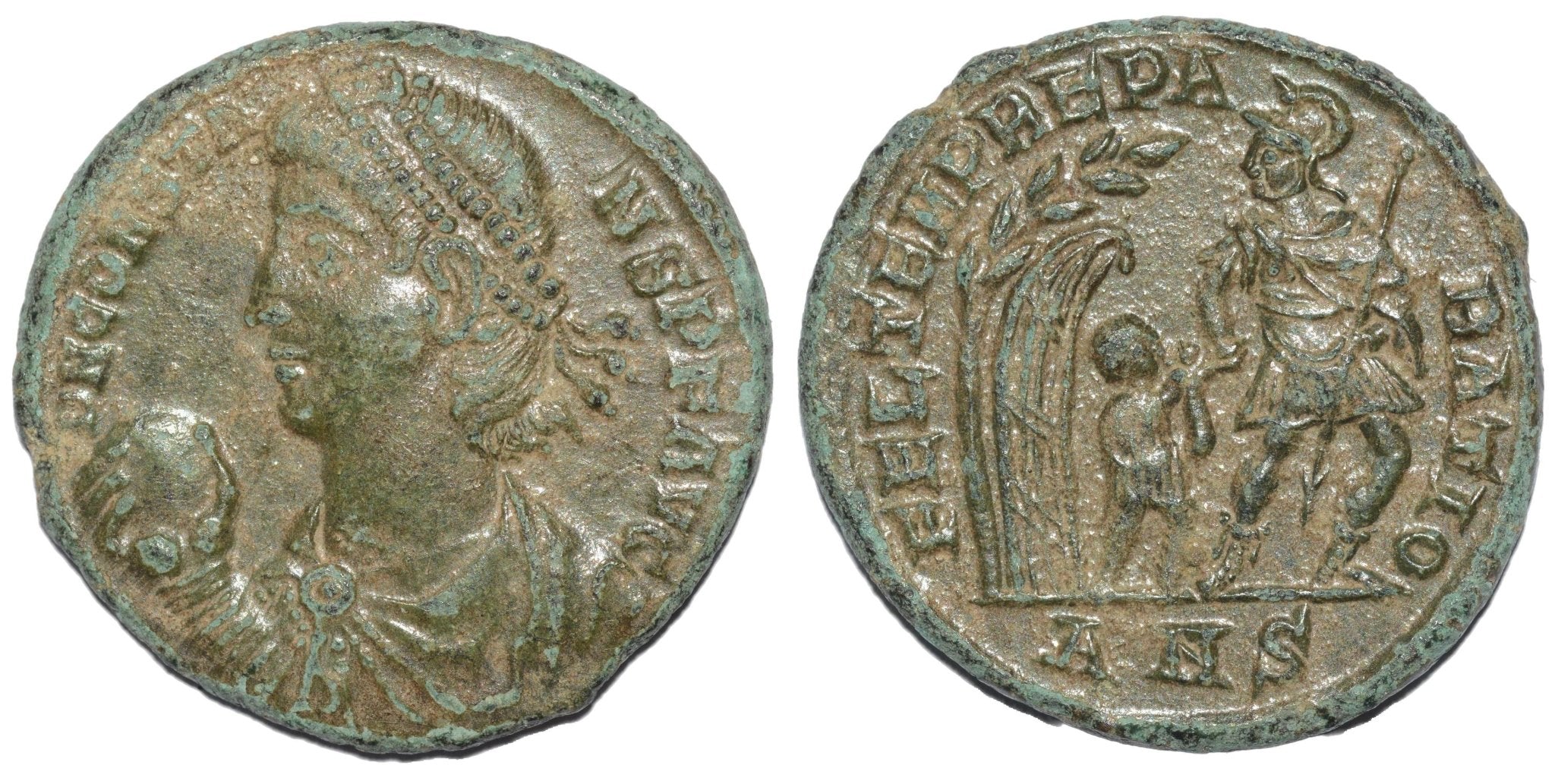 Constans 348 - 350AD AE2. FEL TEMP REPARATIO - Premium Ancient Coins - none