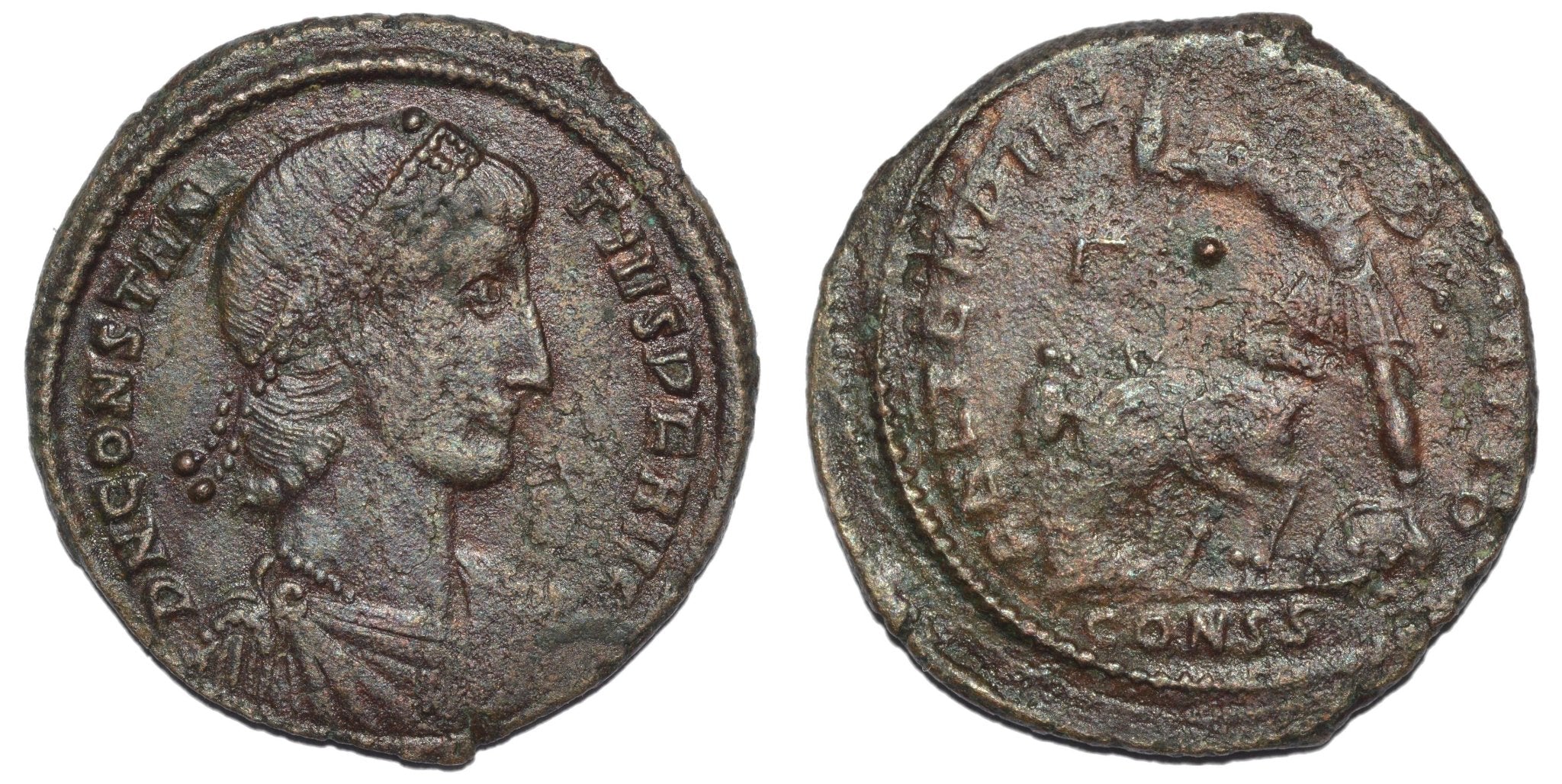 Constantius II 337 - 361AD AE Follis. Fel Temp Reparatio - Premium Ancient Coins - none
