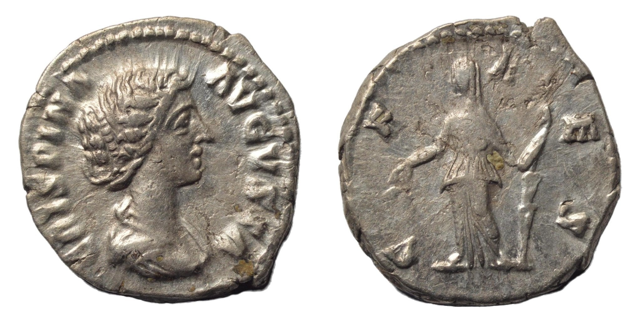Crispina 178-191AD AR Denarius. Rome. Ceres - Premium Ancient Coins - denarius