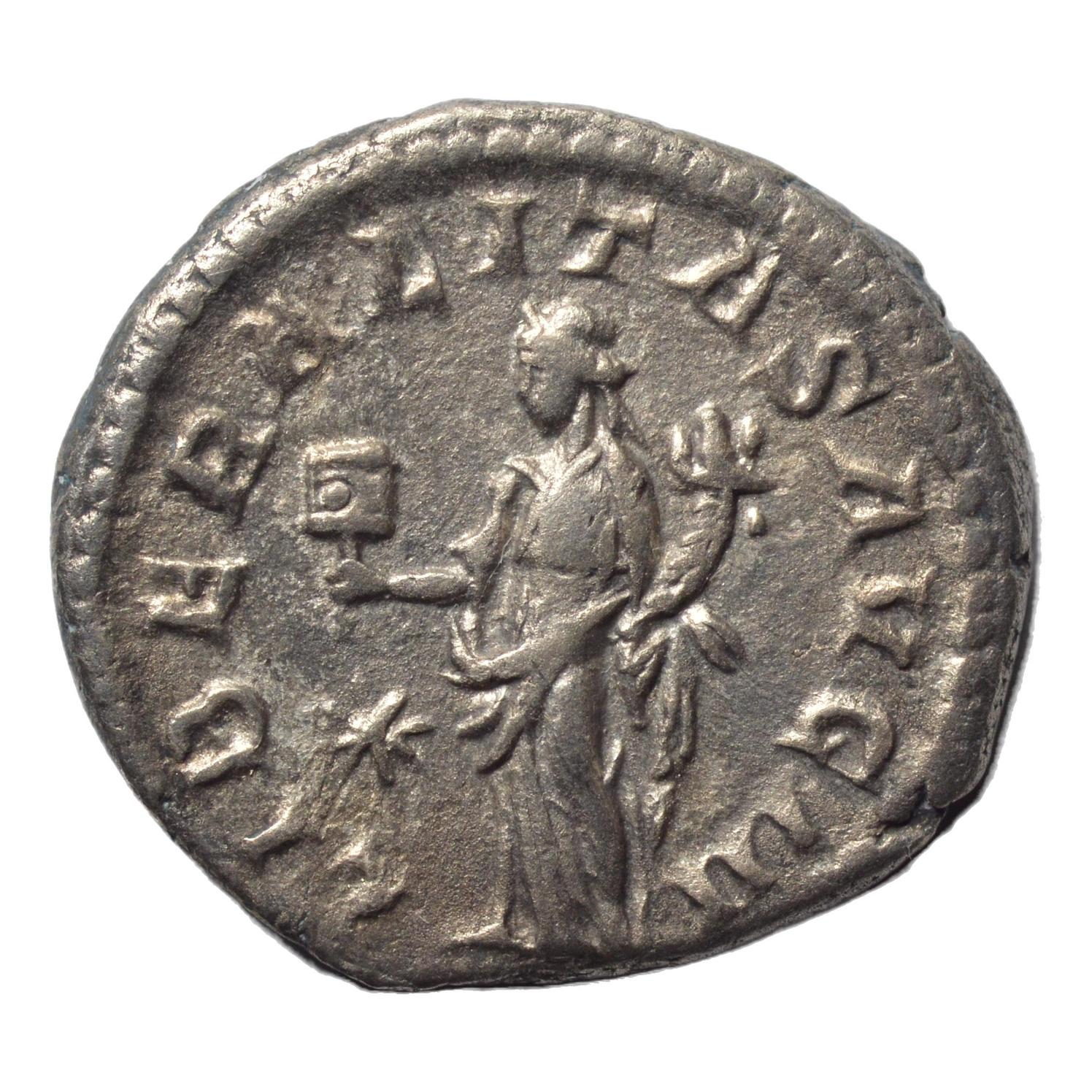 Elagabalus 218-222AD AR Denarius. Rome. Liberalitas - Premium Ancient Coins - denarius
