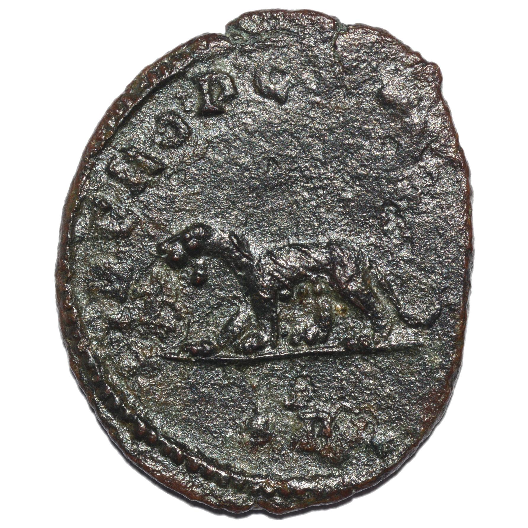 Gallienus 253 - 268AD AE Antoninianus. Panther - Premium Ancient Coins - none