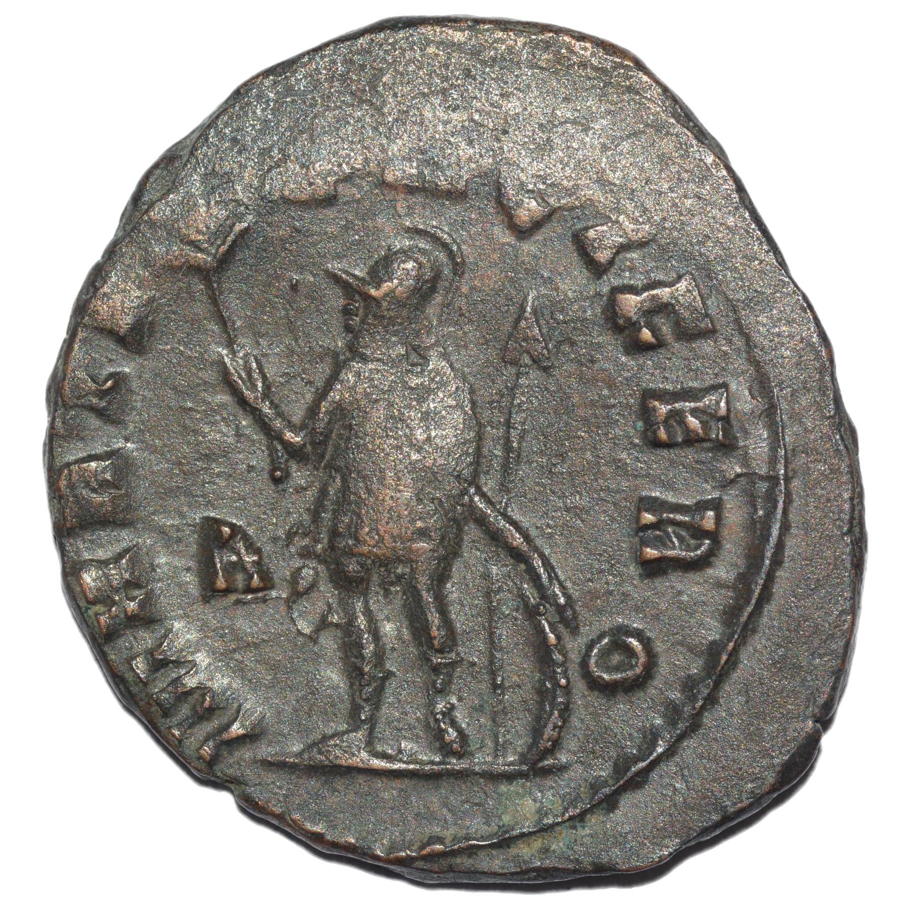 Gallienus 253 - 268AD AR Antoninianus. Mars - Premium Ancient Coins - none