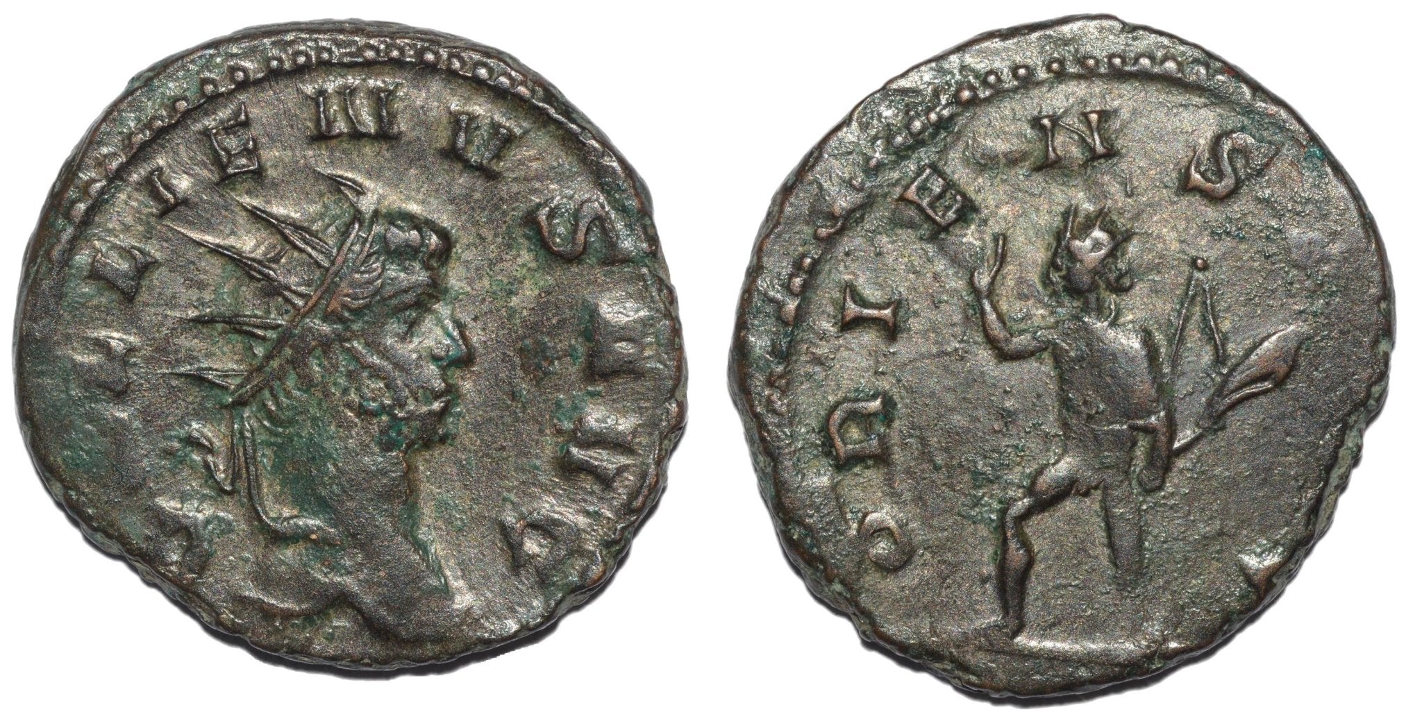 Gallienus 253 - 268AD AR Antoninianus. Sol - Premium Ancient Coins - none