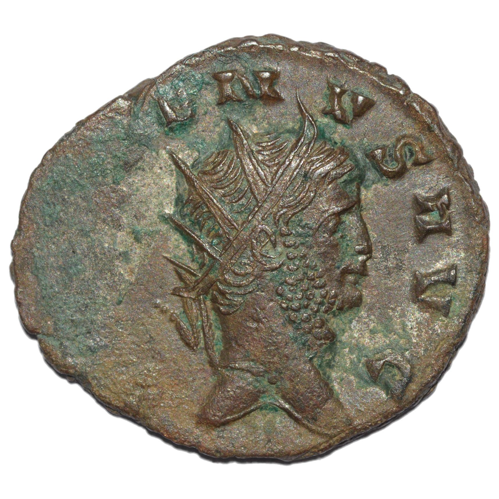 Gallienus 260 - 268AD AE Antoninianus. Fortuna - Premium Ancient Coins - none