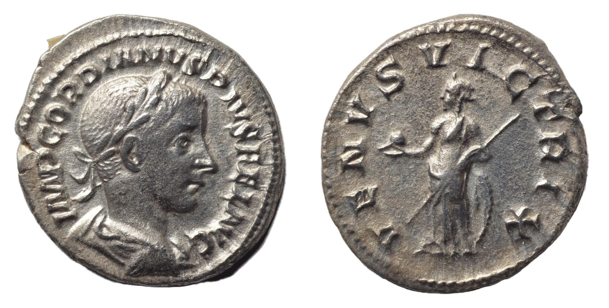 Gordian III 238-244AD AR Denarius. Rome. Venus Victrix - Premium Ancient Coins - denarius