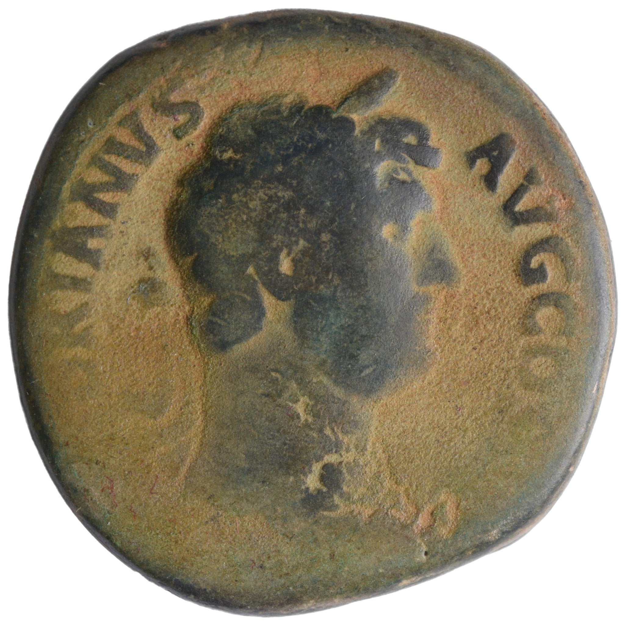 Hadrian 117 - 138AD AE Sestertius. Fortuna standing - Premium Ancient Coins - Sestertius